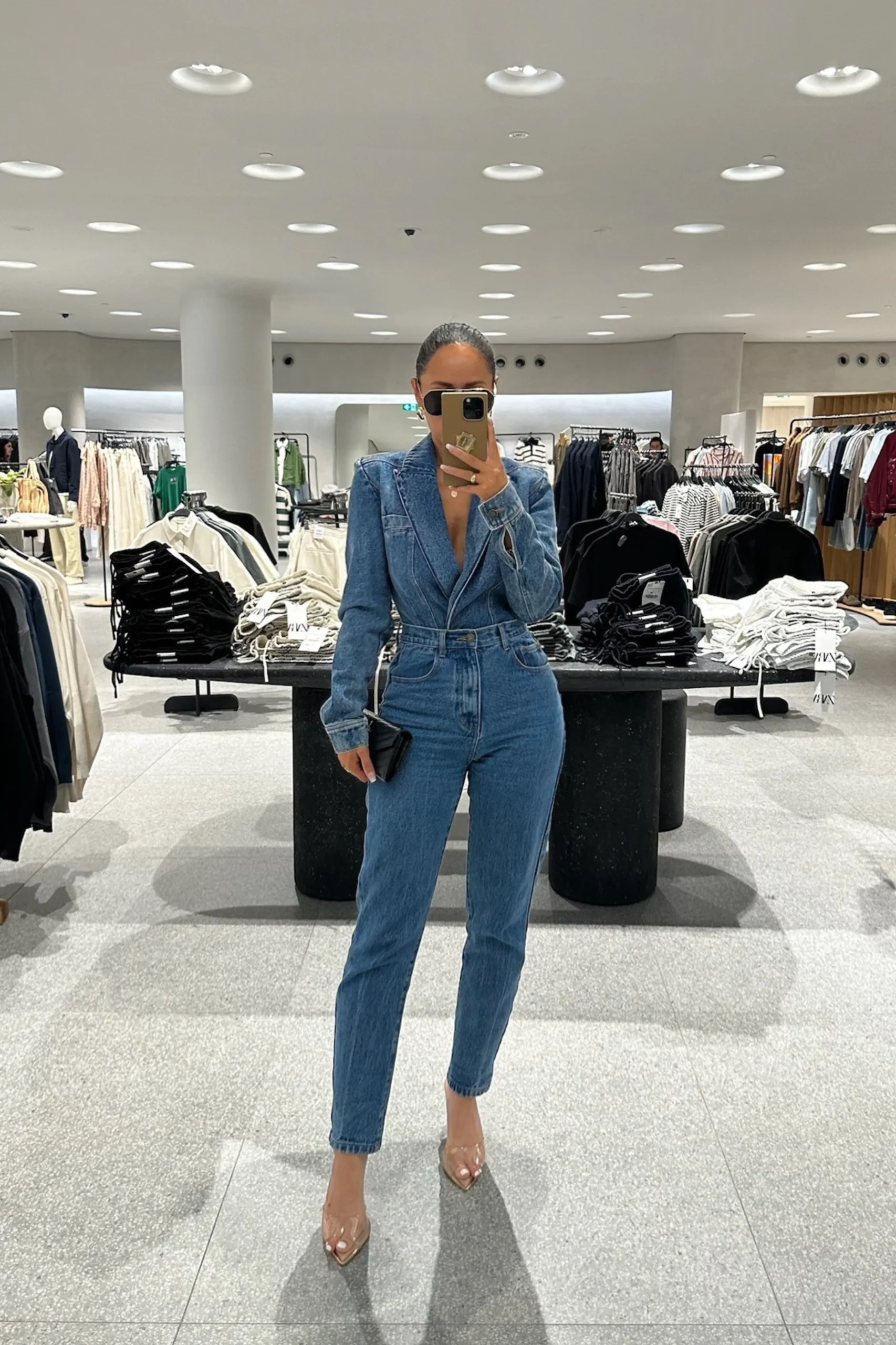 medium_wash_dominica_stru_6.webp JLUXLABEL Medium Wash Dominica Structured Denim Bodysuit