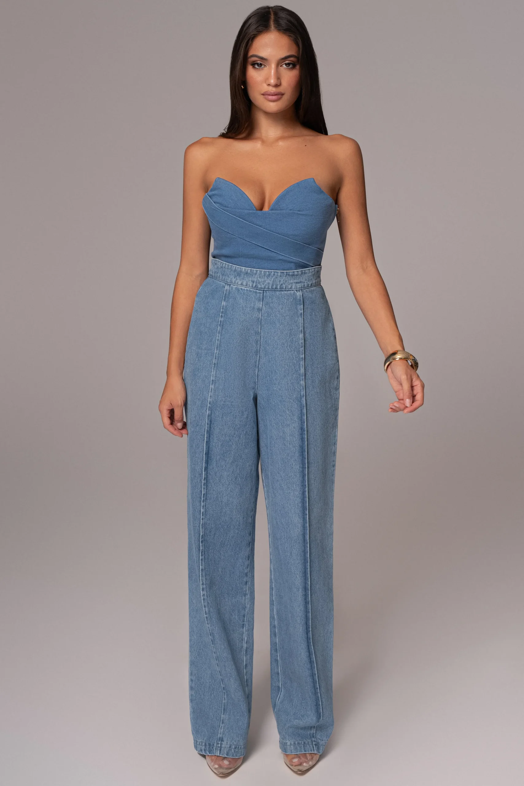 medium_wash_teyana_denim__1.webp JLUXLABEL Medium Wash Teyana Denim Bustier