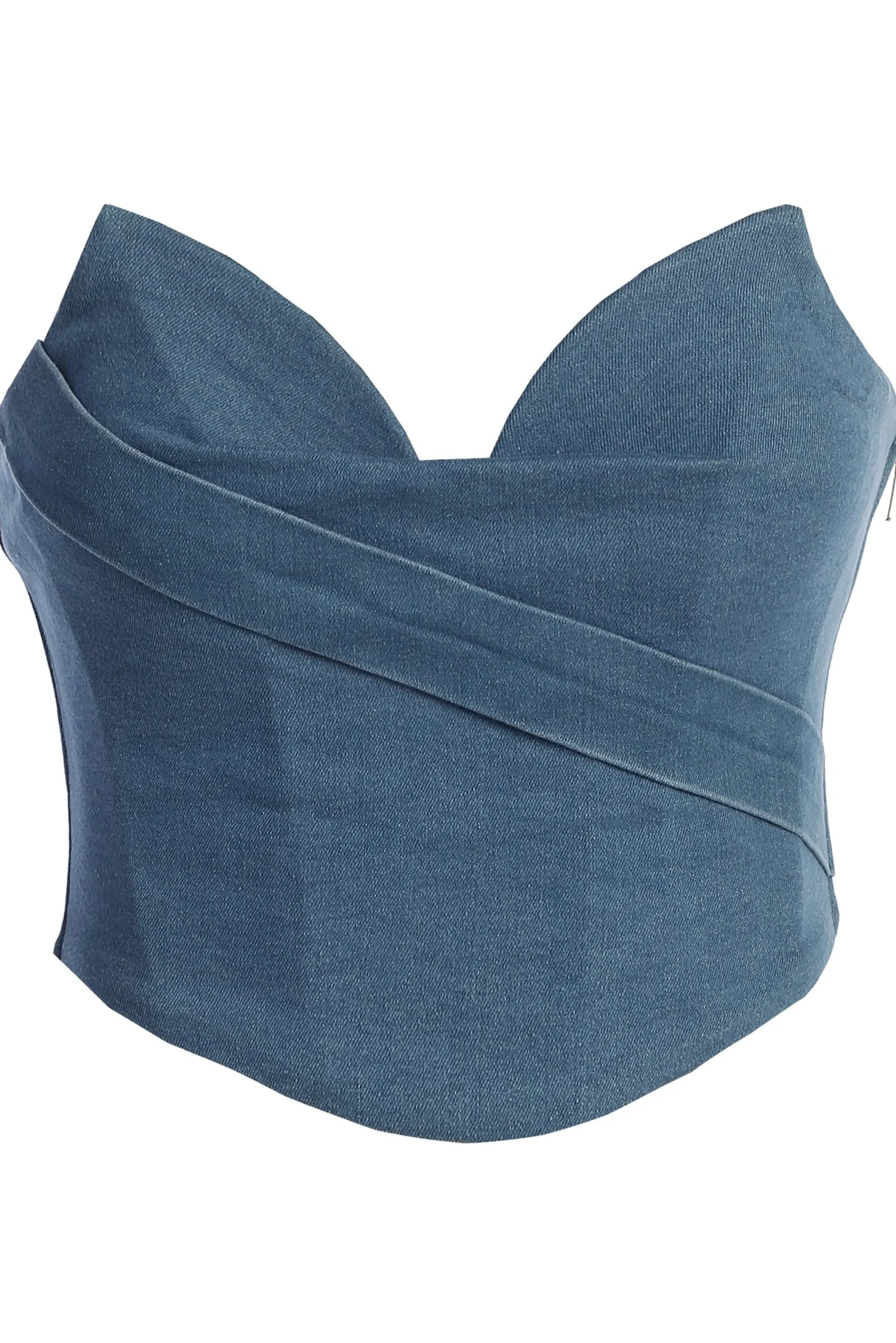 medium_wash_teyana_denim__2.webp JLUXLABEL Medium Wash Teyana Denim Bustier