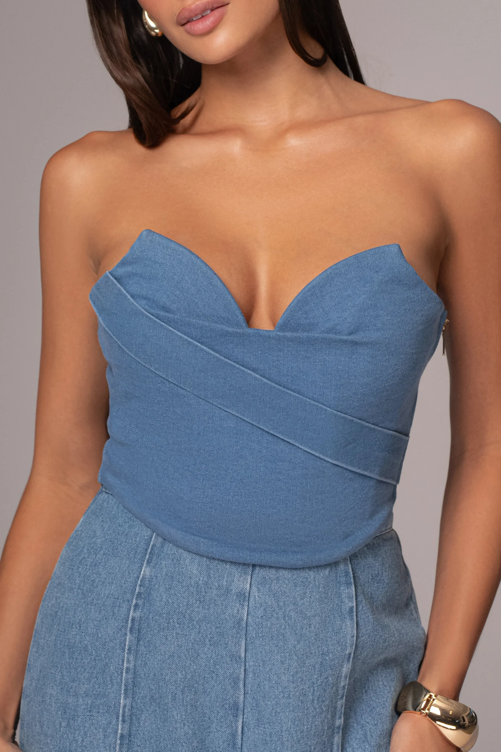 medium_wash_teyana_denim__3.webp JLUXLABEL Medium Wash Teyana Denim Bustier