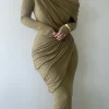 JLUXLABEL Moss Paradise Hills Maxi Skirt