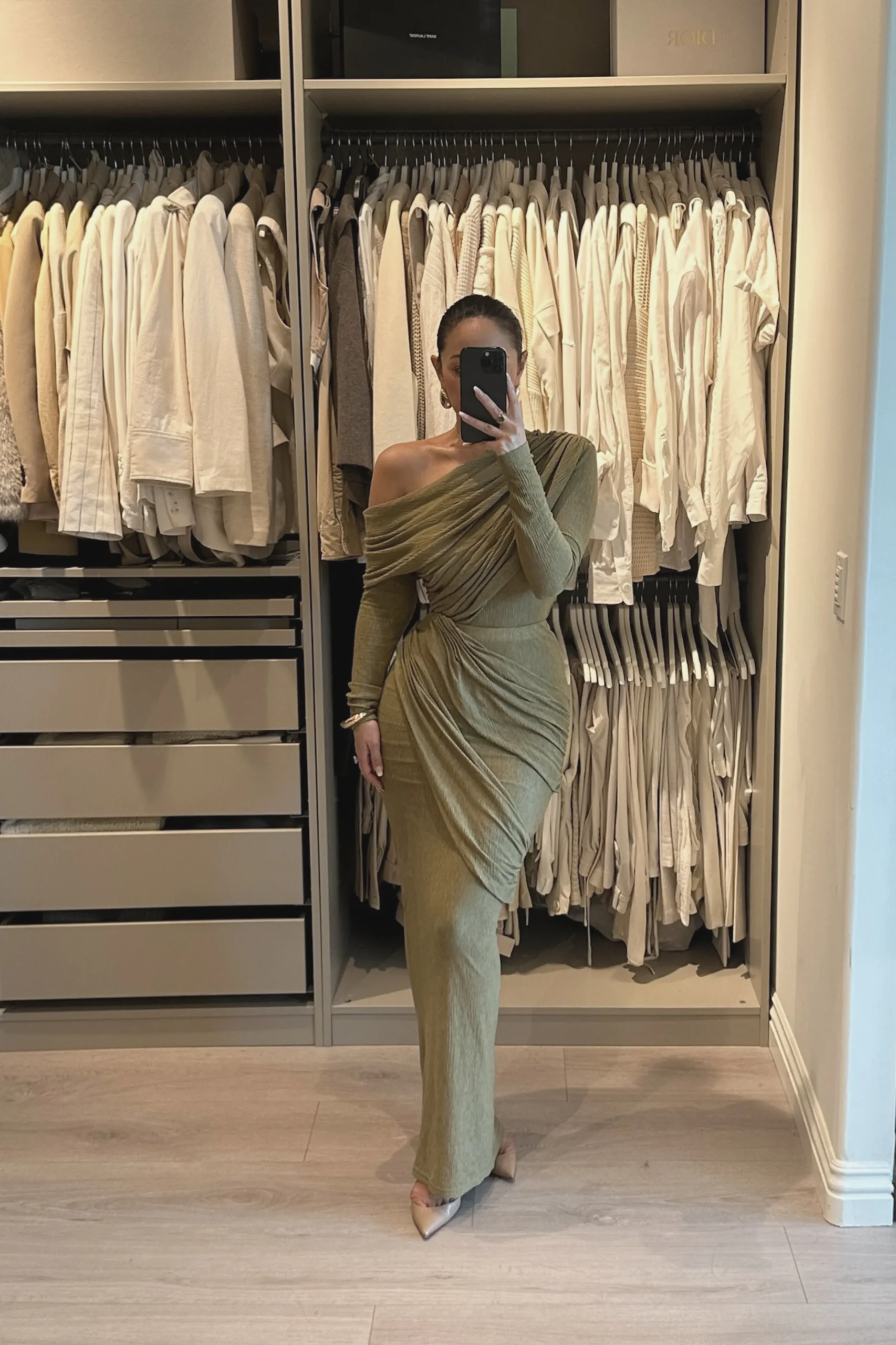 moss_paradise_hills_maxi__4.webp JLUXLABEL Moss Paradise Hills Maxi Skirt