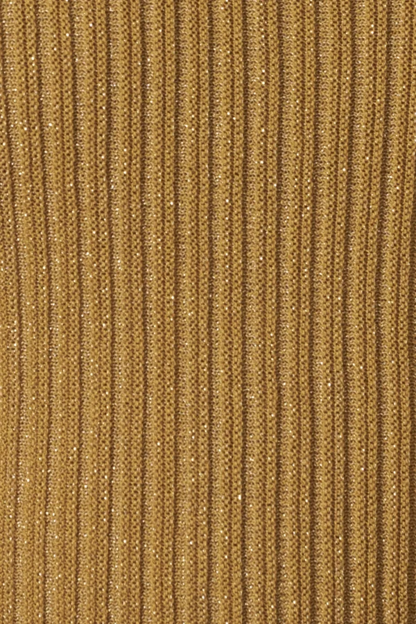 JLUXLABEL Mustard Serena Ribbed Skirt Set