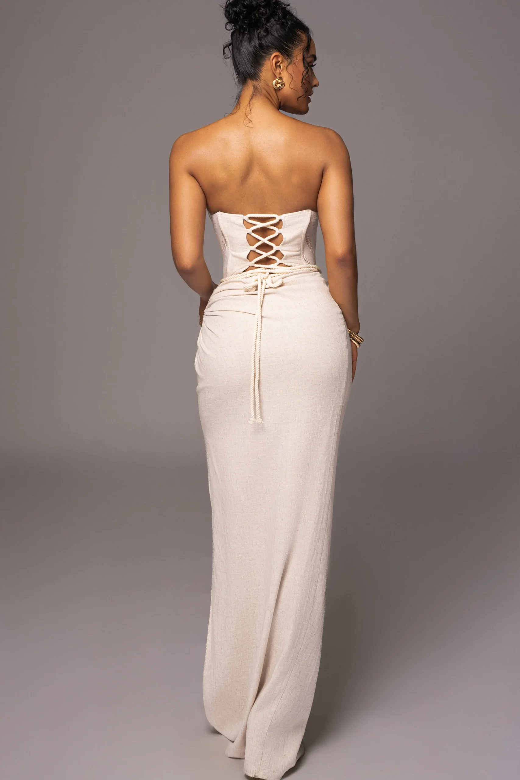 natural_destination_linen_4.webp JLUXLABEL Natural Destination Linen Skirt Set