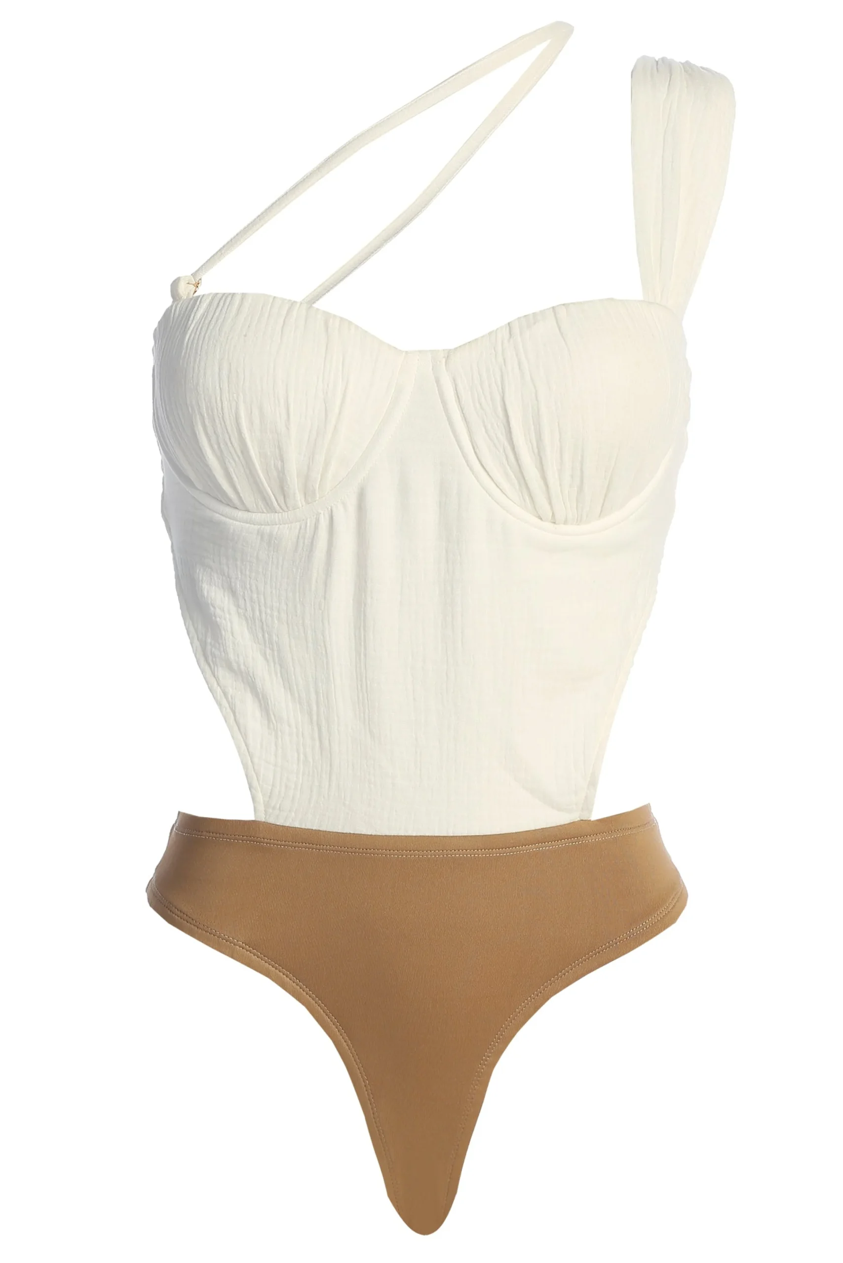 natural_scenic_oneshoulde_2.webp JLUXLABEL Natural Scenic One-Shoulder Linen Bodysuit