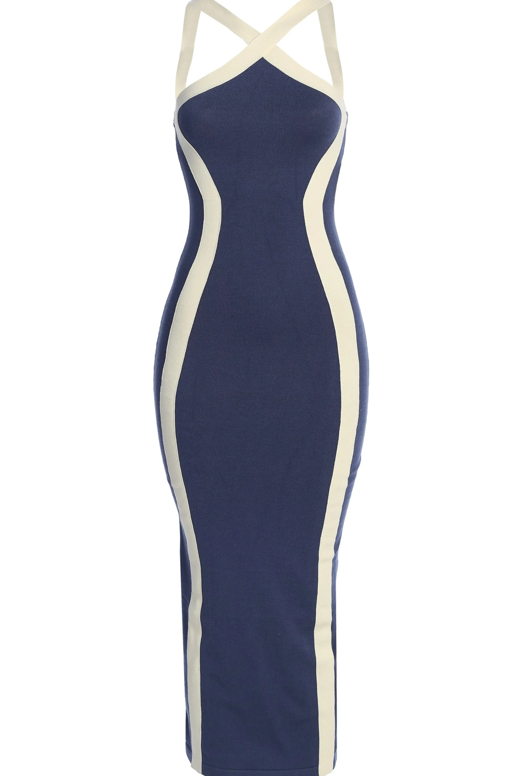 navy_fabiola_contrast_max_1.webp JLUXLABEL Navy Fabiola Contrast Maxi Dress