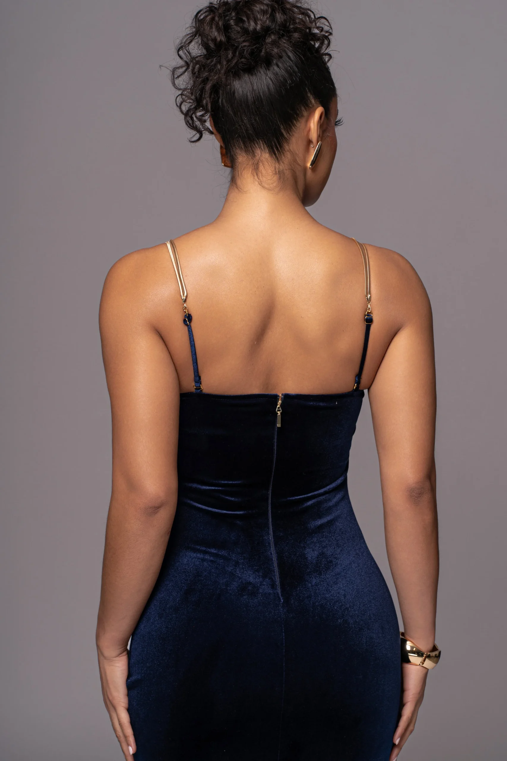 navy_josanna_velvet_midi__14.webp JLUXLABEL Navy JOSANNA VELVET MIDI DRESS