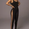 JLUXLABEL Noir Night Fall Tank Jumpsuit