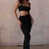 JLUXLABEL Noir Time After Time Dress