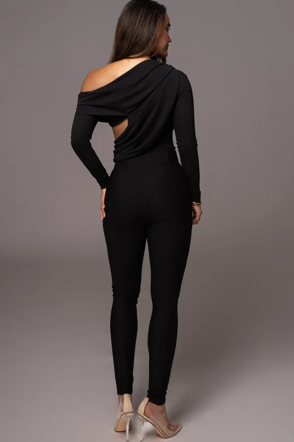 JLUXLABEL Noir Ultra High Waist Skinny Pants