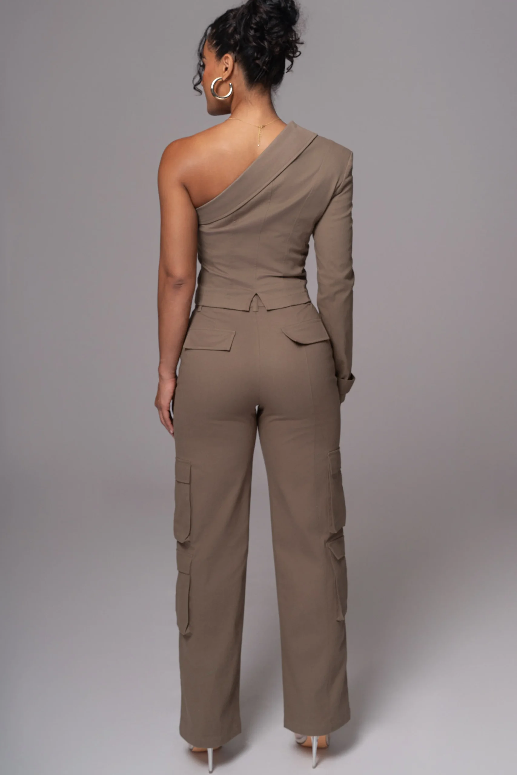 olive_amal_one_shoulder_t_22.webp JLUXLABEL Olive Amal One Shoulder Top