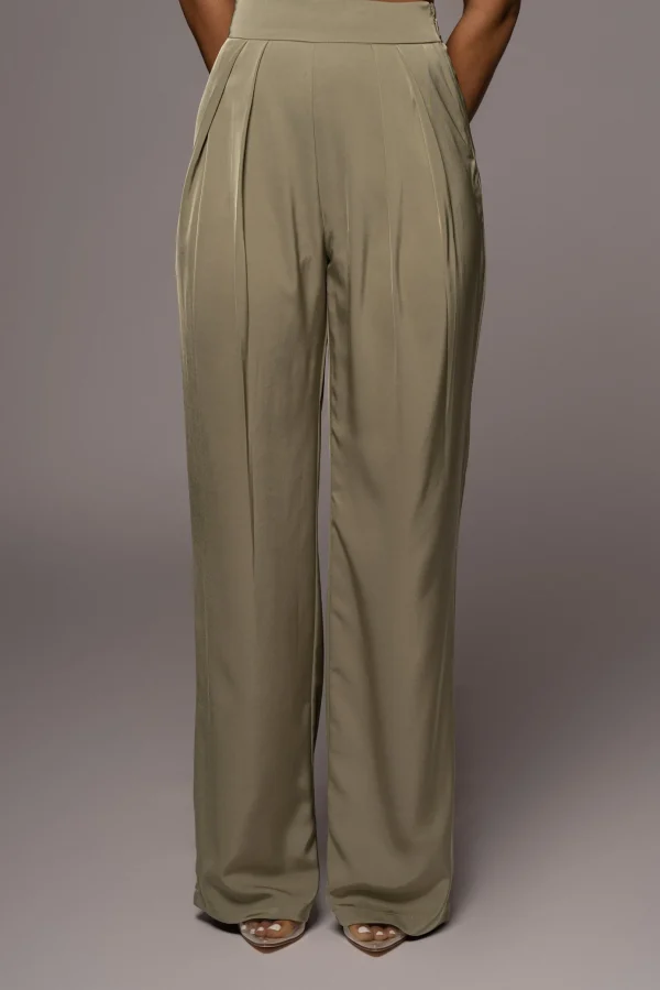 JLUXLABEL Olive Candice Trousers