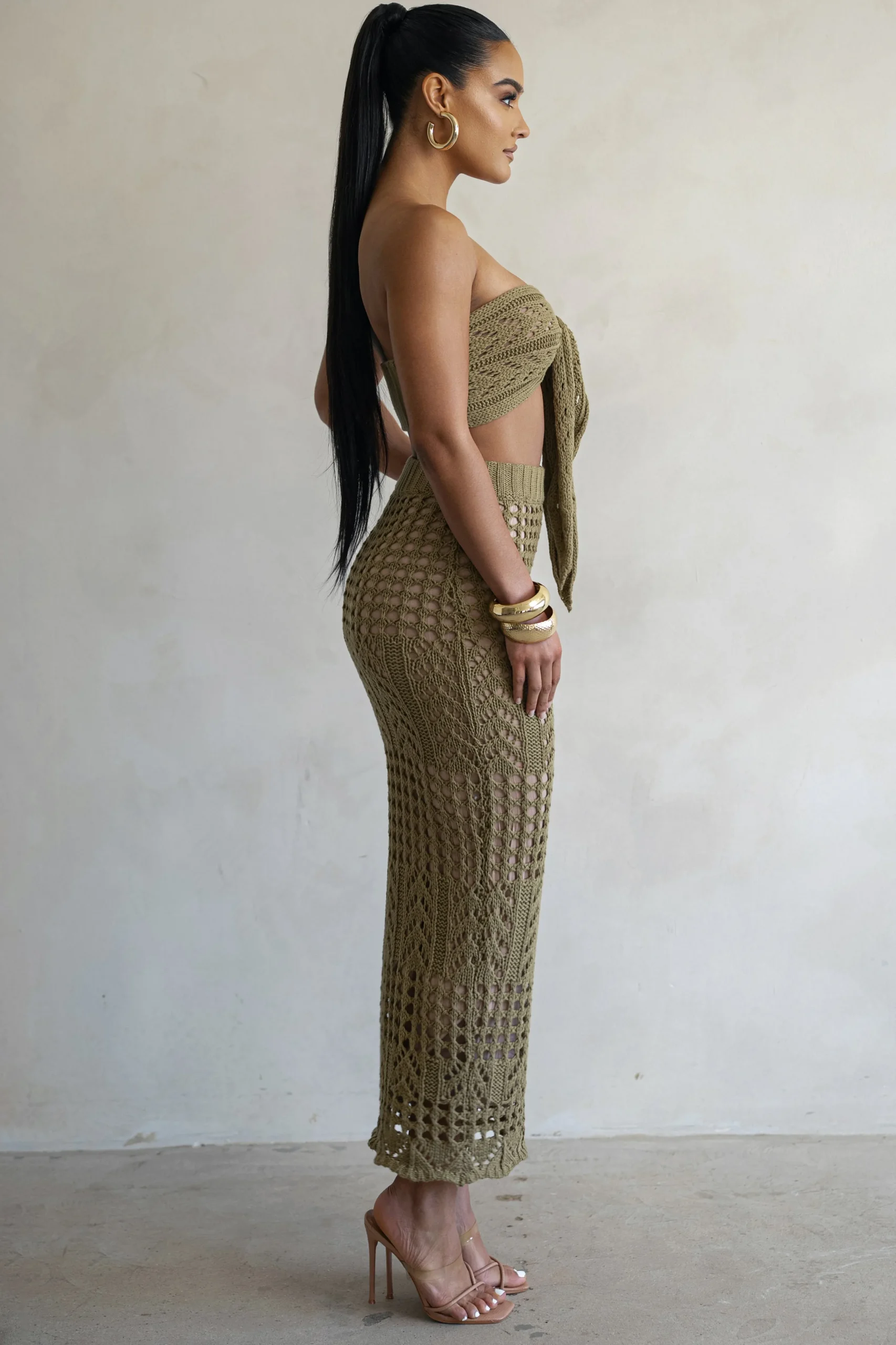 olive_caribbean_skies_ski_7.webp JLUXLABEL Olive Caribbean Skies Skirt Set
