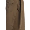 JLUXLABEL Olive City Life Cargo Skirt