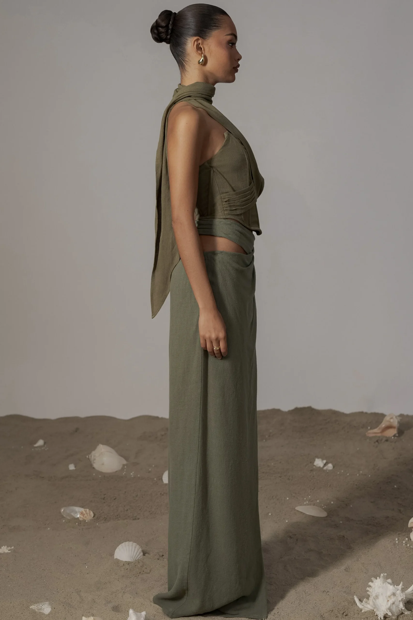 olive_coastal_bliss_linen_6.webp JLUXLABEL Olive Coastal Bliss Linen Bustier
