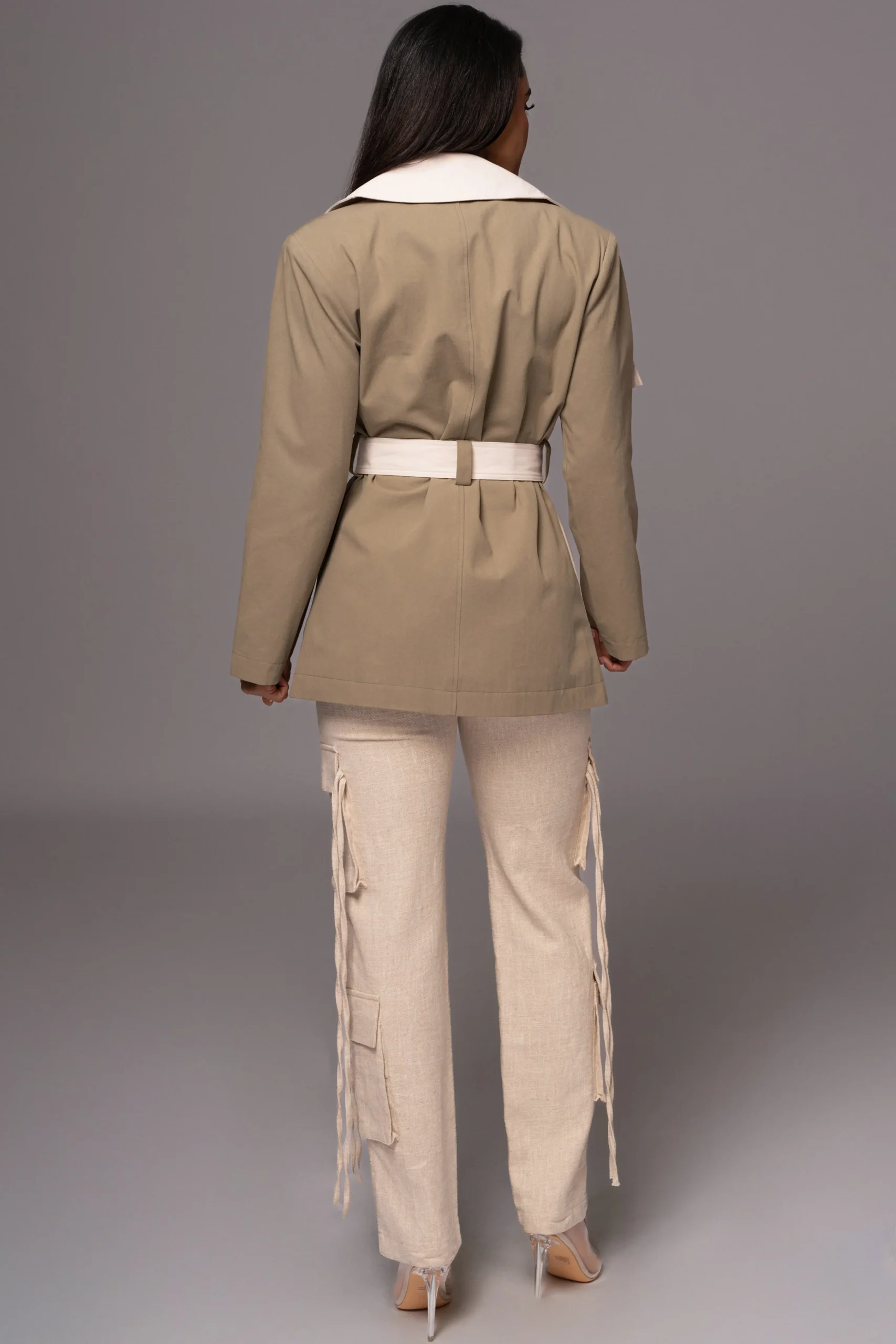 olive_color_block_summit__29.webp JLUXLABEL Olive Color Block Summit Belted Jacket