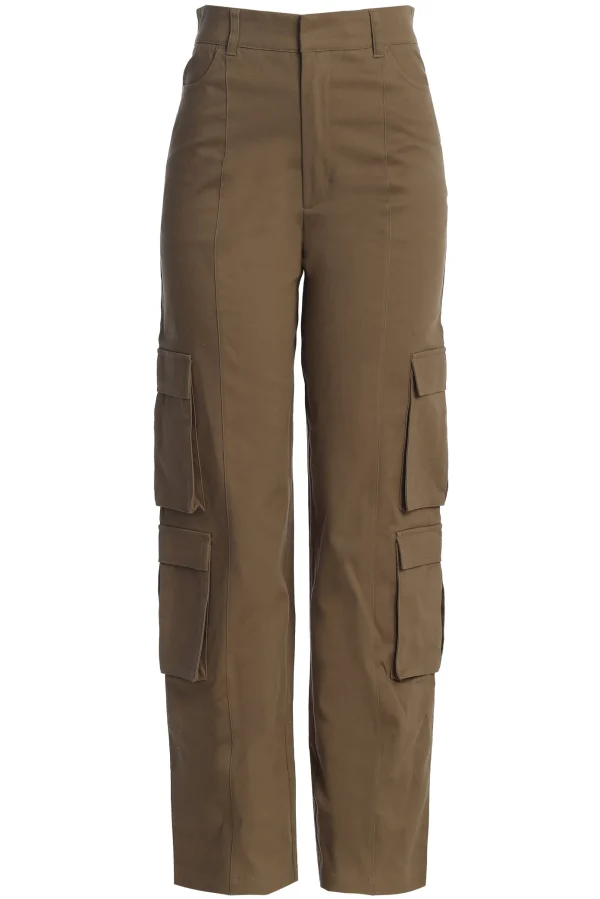 JLUXLABEL Olive Double Take Cargo Pants