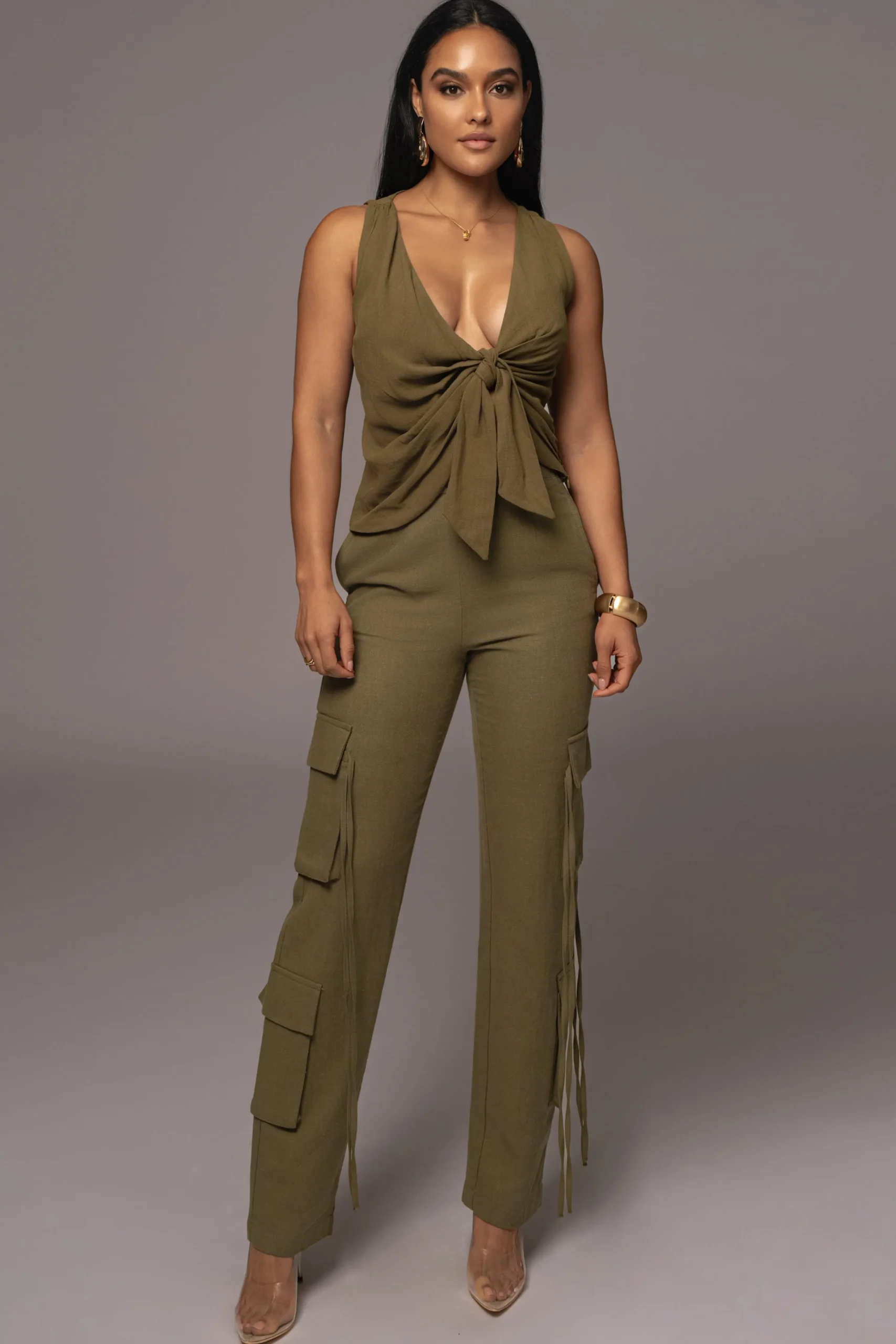 olive_elicia_linen_top_1.webp JLUXLABEL Olive Elicia Linen Top