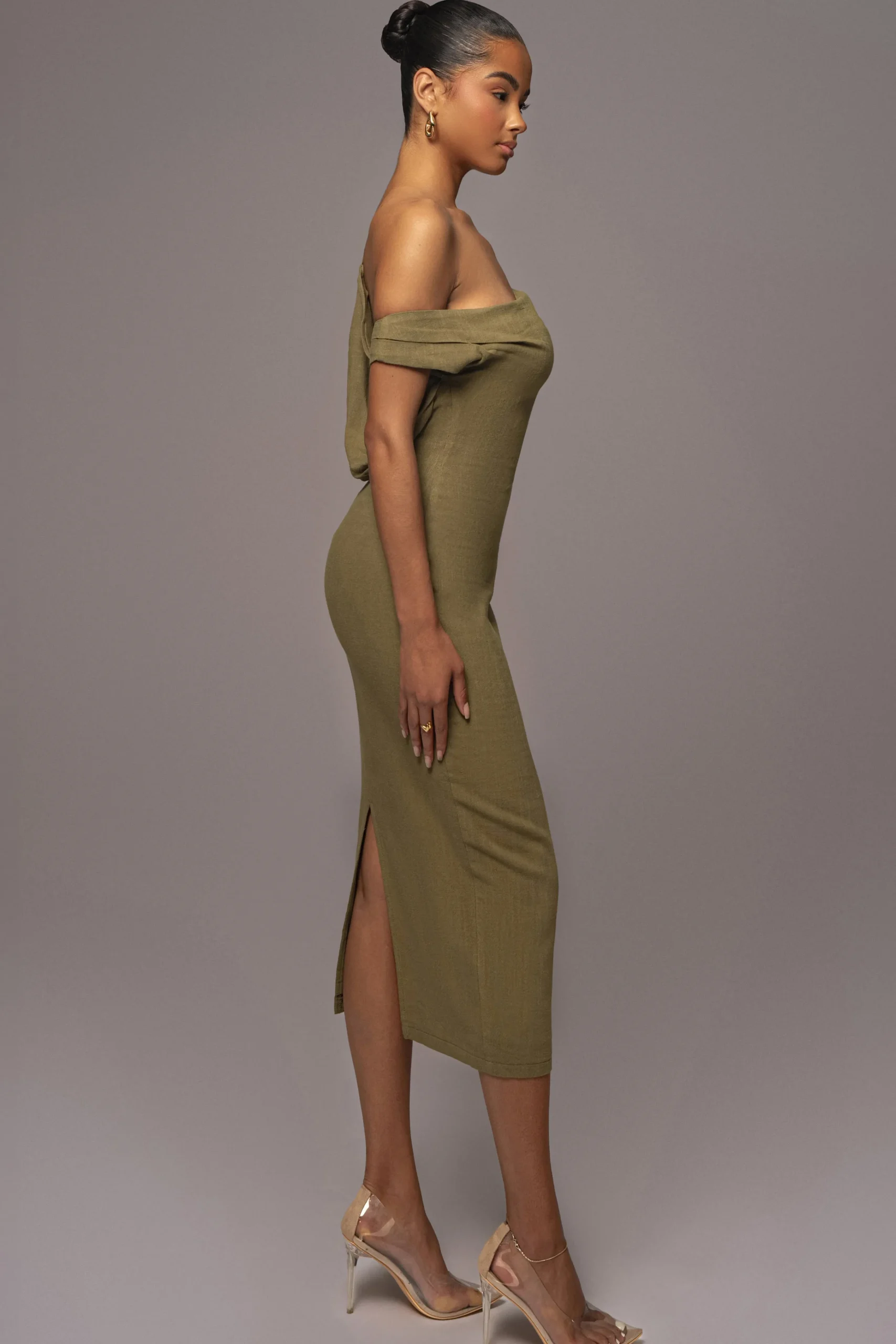olive_escape_linen_dress_4.webp JLUXLABEL Olive Escape Linen Dress