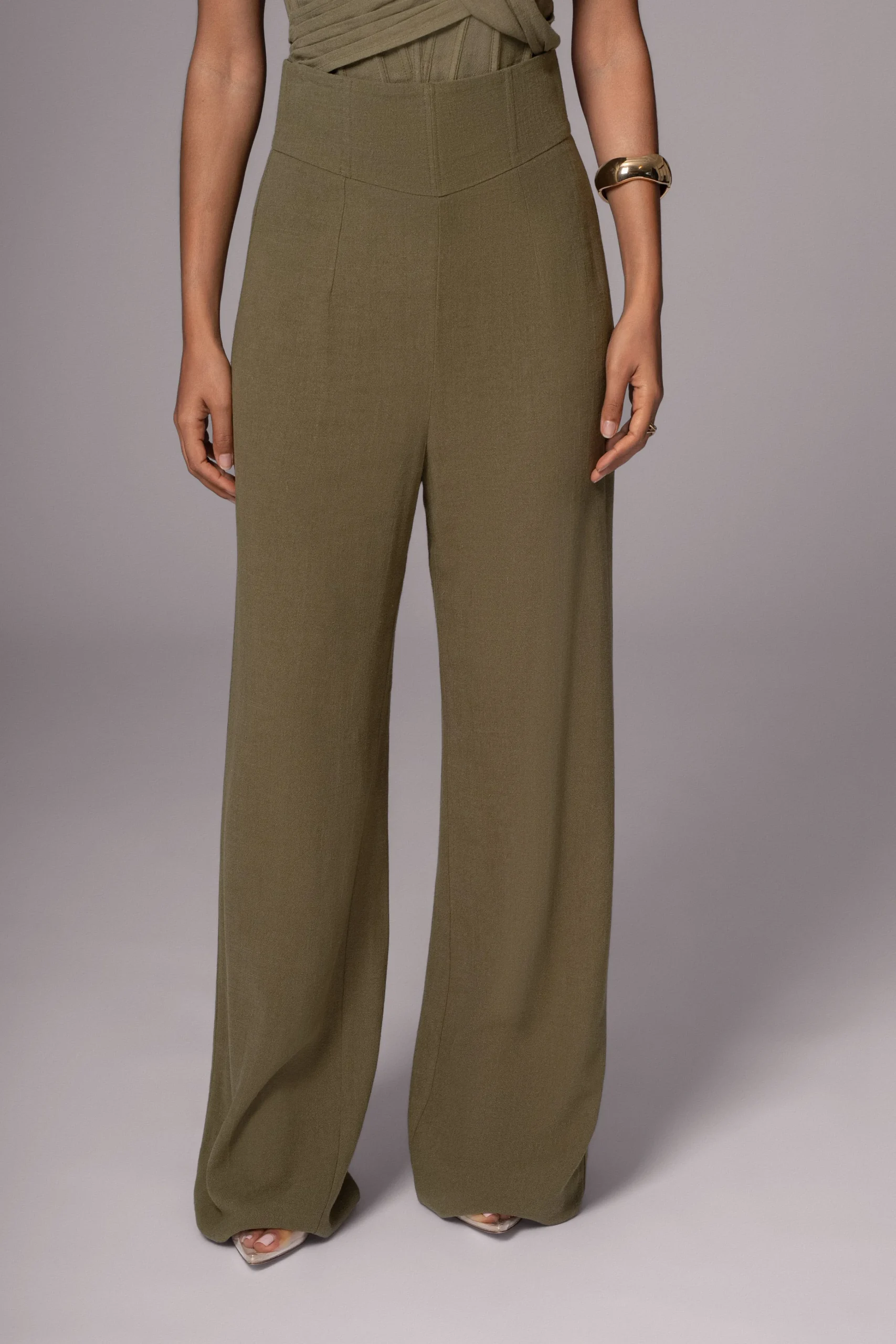 olive_explorer_linen_pant_2.webp JLUXLABEL Olive Explorer Linen Pants
