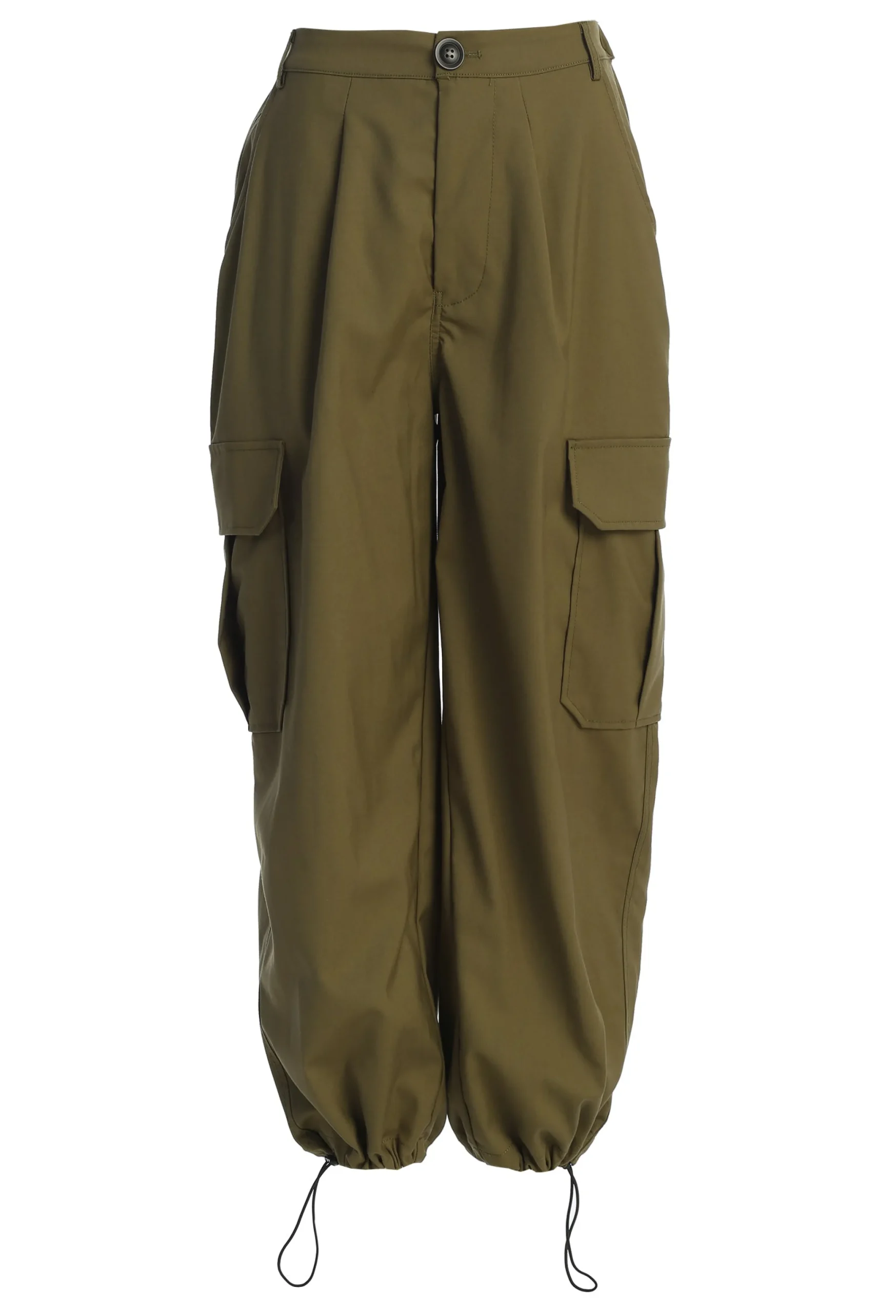 olive_fast_track_drawstri_1.webp JLUXLABEL Olive Fast Track Drawstring Joggers