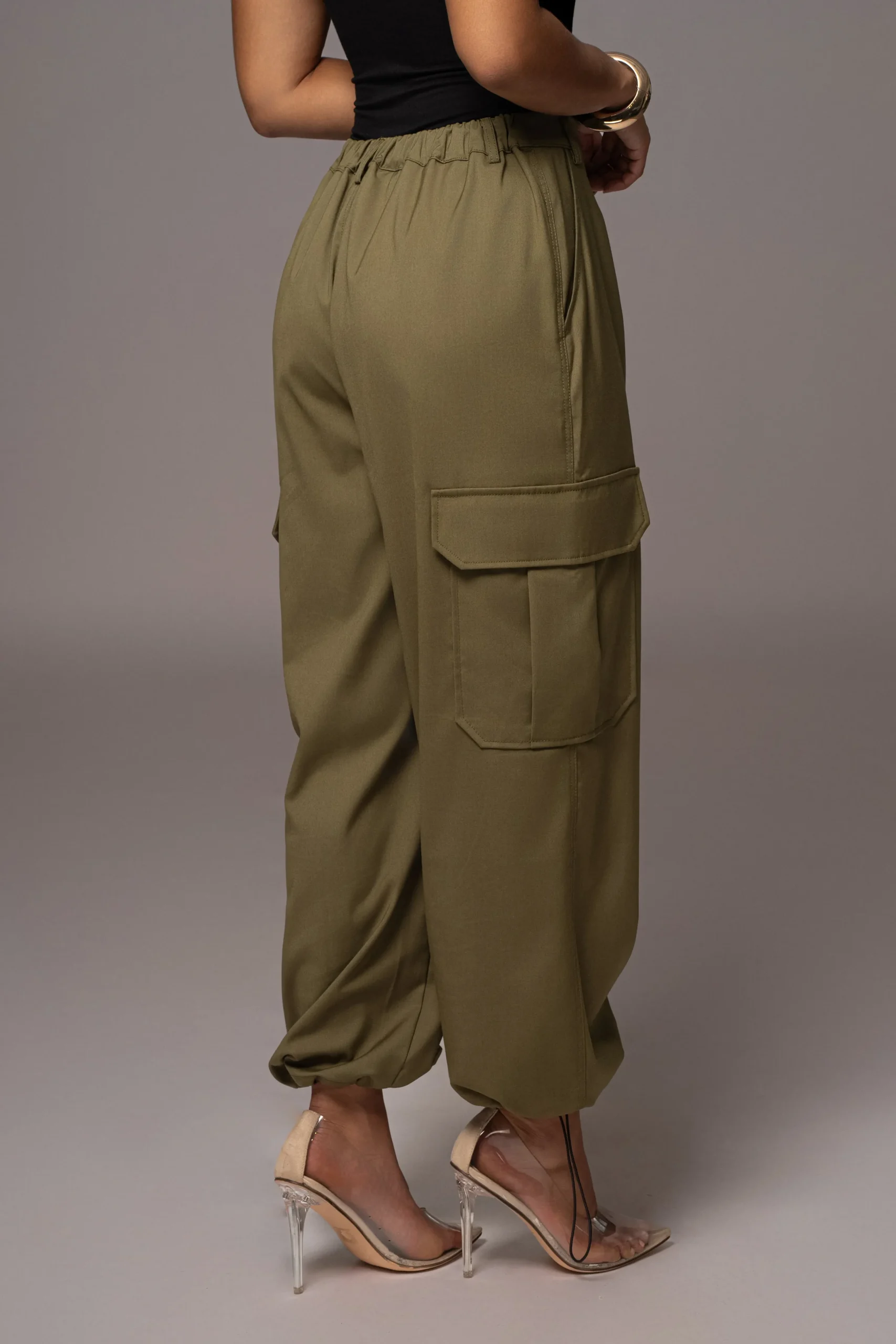 olive_fast_track_drawstri_4.webp JLUXLABEL Olive Fast Track Drawstring Joggers