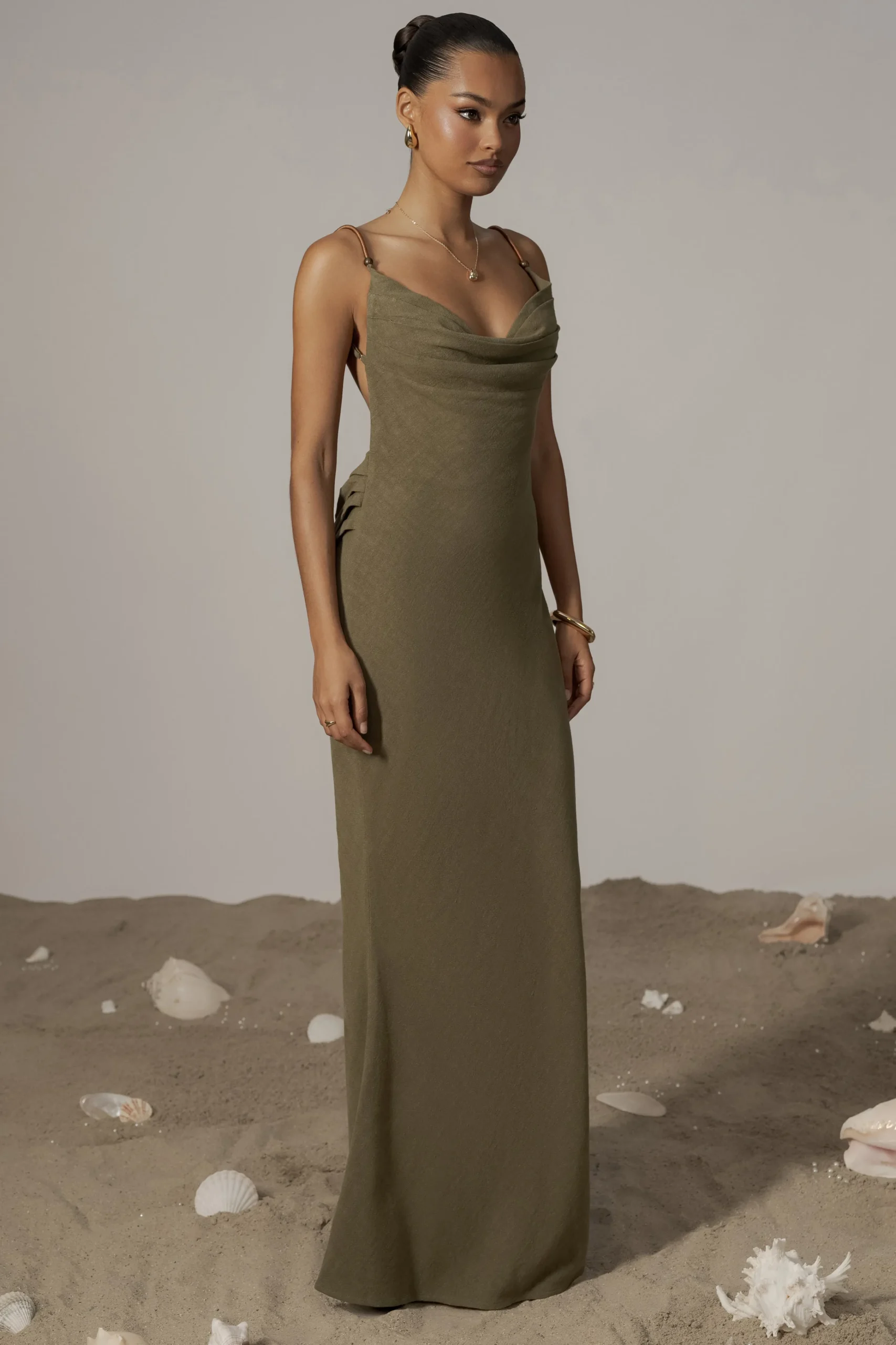 olive_getaway_linen_maxi__4.webp JLUXLABEL Olive Getaway Linen Maxi Dress