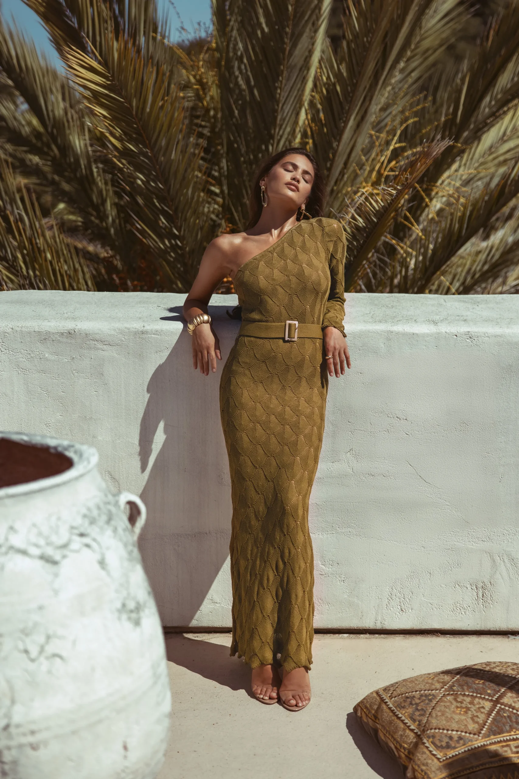 olive_la_costa_one_should_4.webp JLUXLABEL Olive La Costa One Shoulder Dress
