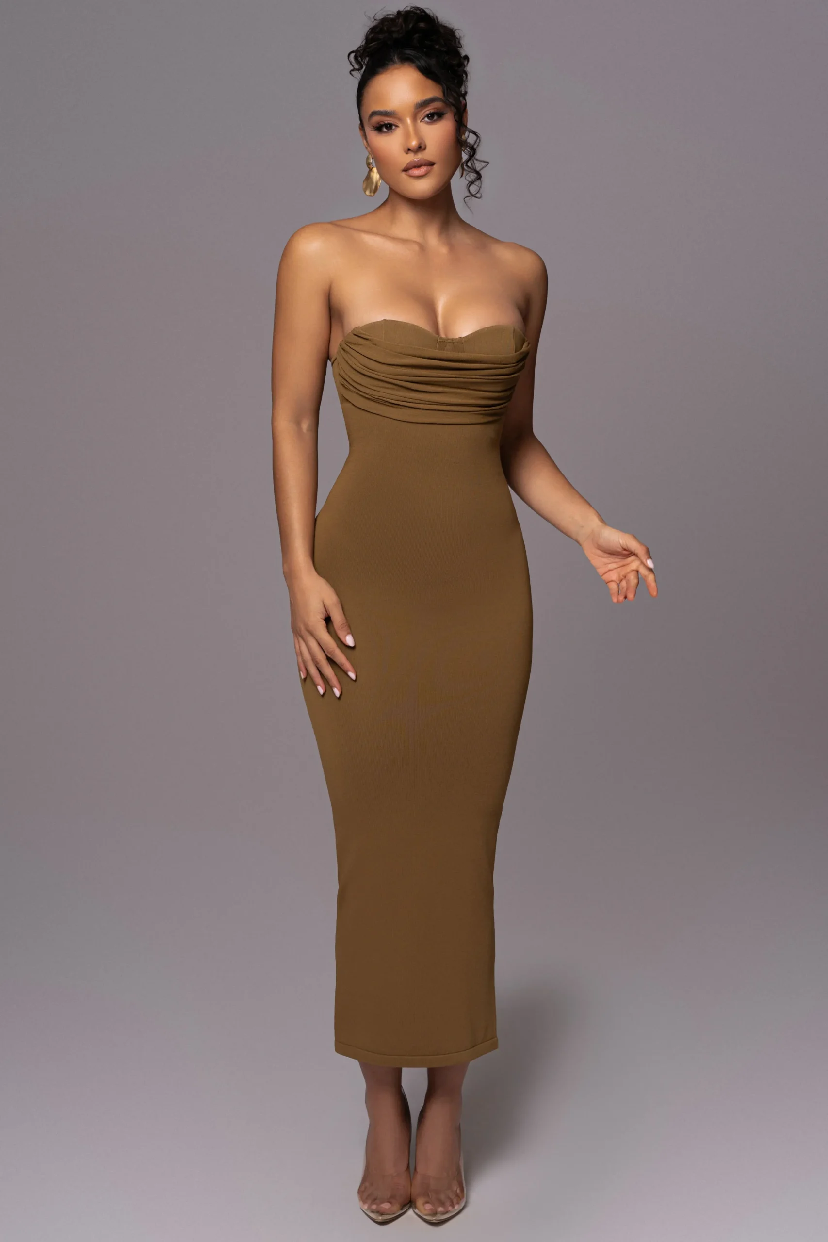 olive_la_lune_drape_midi__4.webp JLUXLABEL Olive La Lune Drape Midi Dress