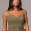 JLUXLABEL Olive Lila Bustier