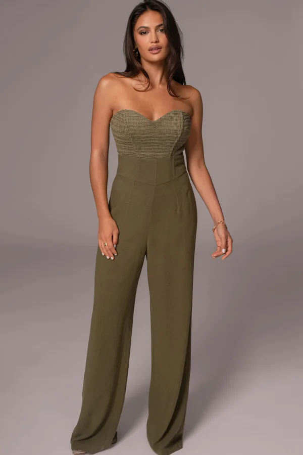 JLUXLABEL Olive Lila Bustier