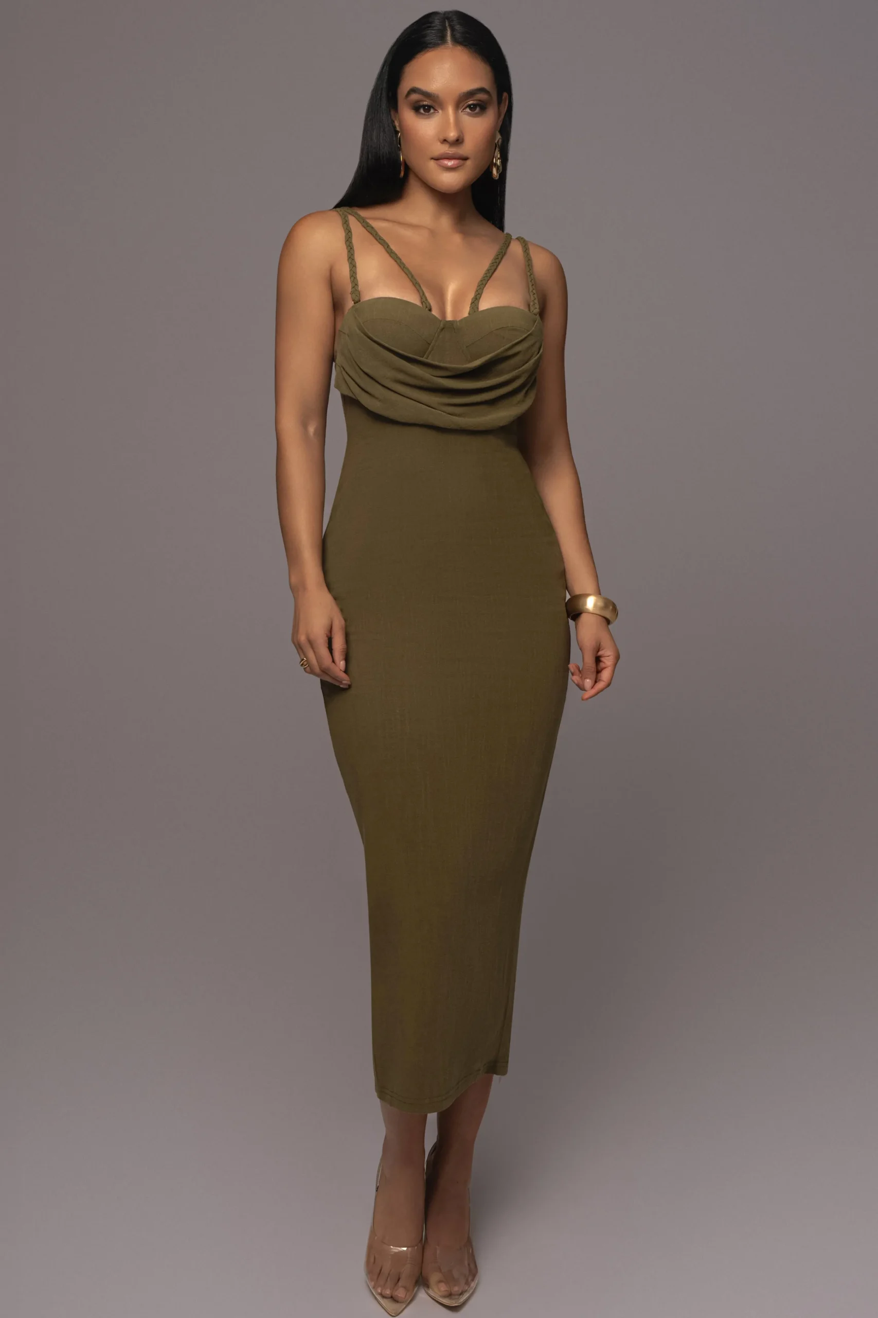 olive_linen_visions_of_yo_0.webp JLUXLABEL Olive Linen Visions Of You Dress