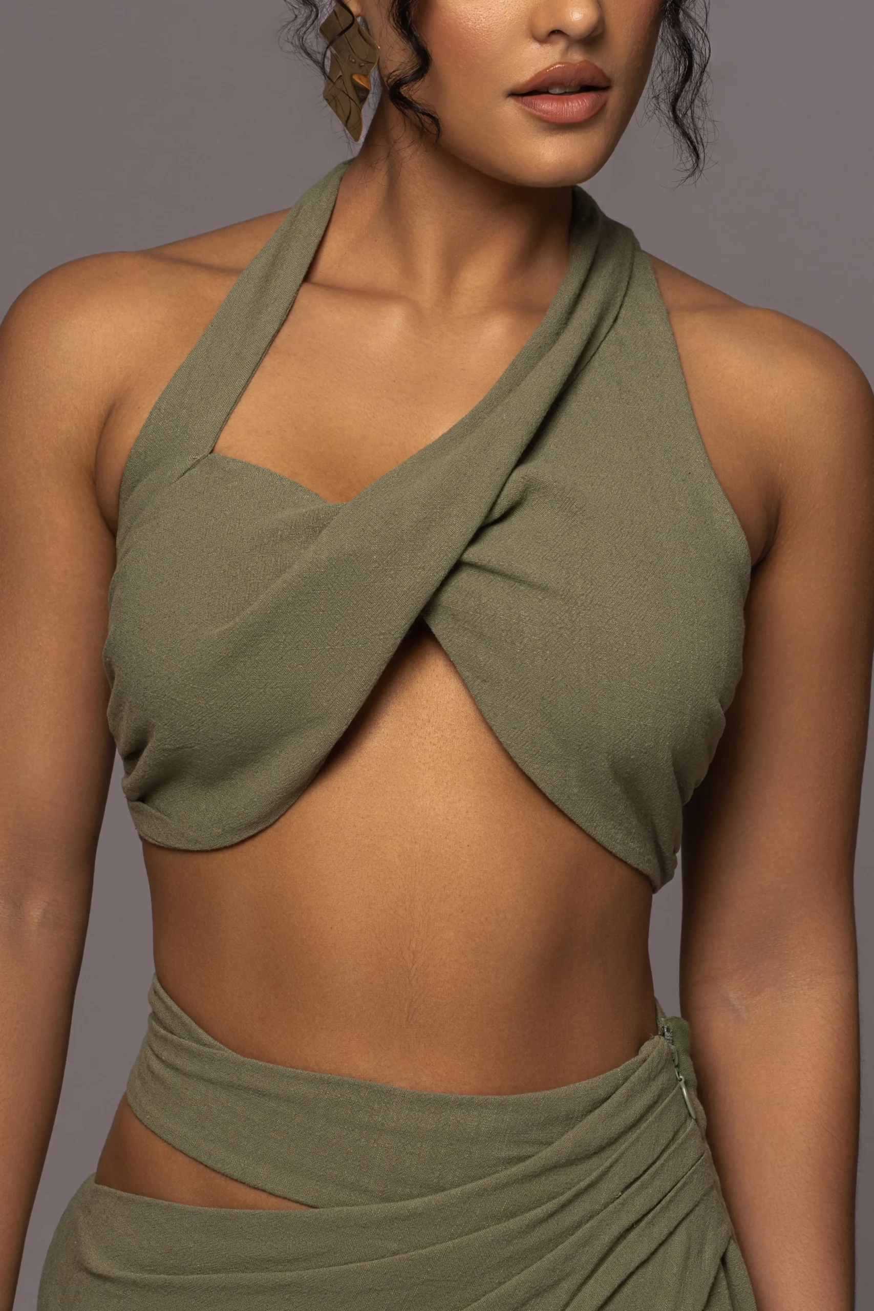 olive_new_age_two_piece_s_7.webp JLUXLABEL Olive New Age Two Piece Skirt Set
