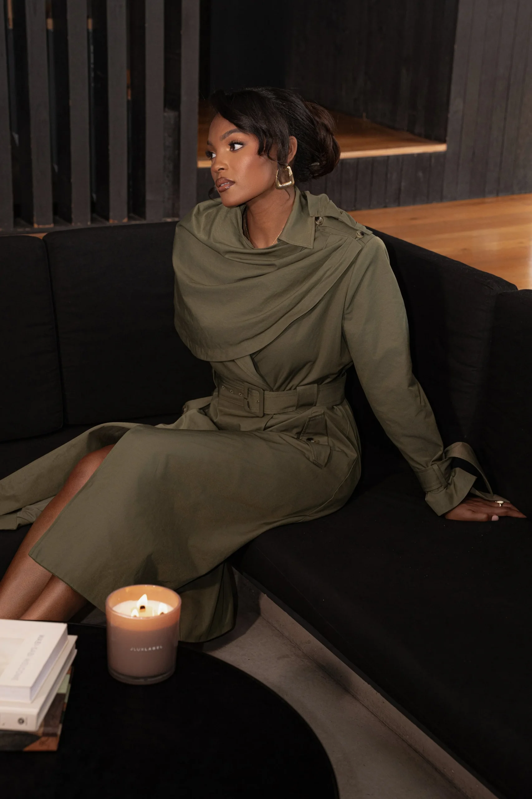 olive_the_classic_trench__11.webp JLUXLABEL Olive The Classic Trench Coat