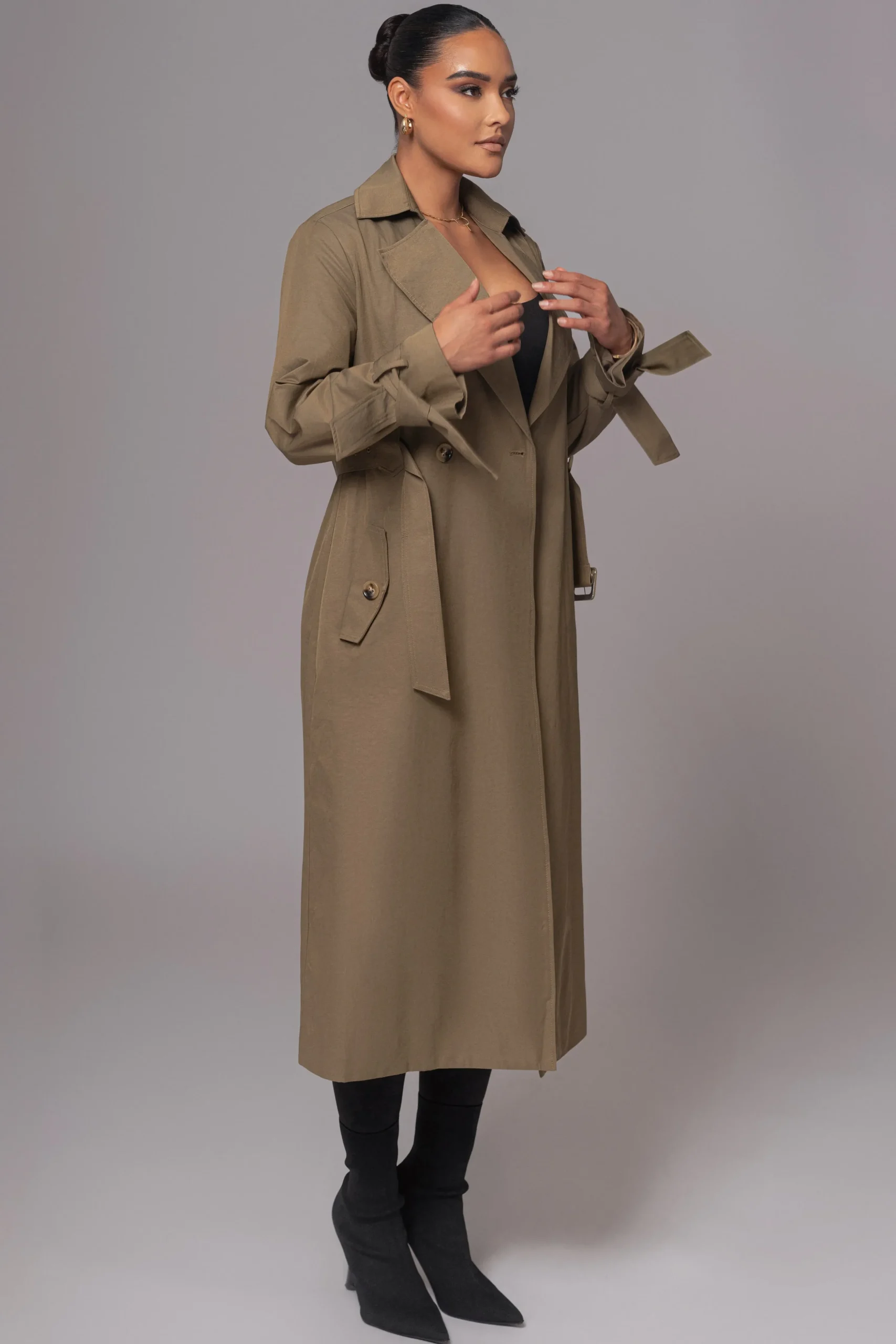 olive_the_classic_trench__15.webp JLUXLABEL Olive The Classic Trench Coat