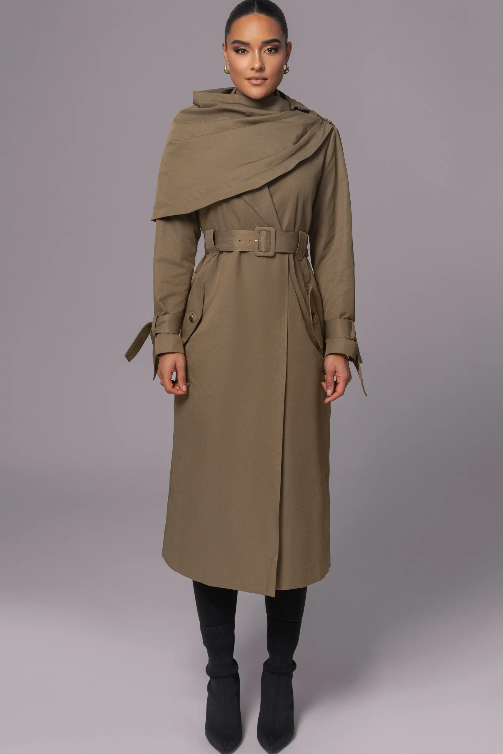 olive_the_classic_trench__2.webp JLUXLABEL Olive The Classic Trench Coat