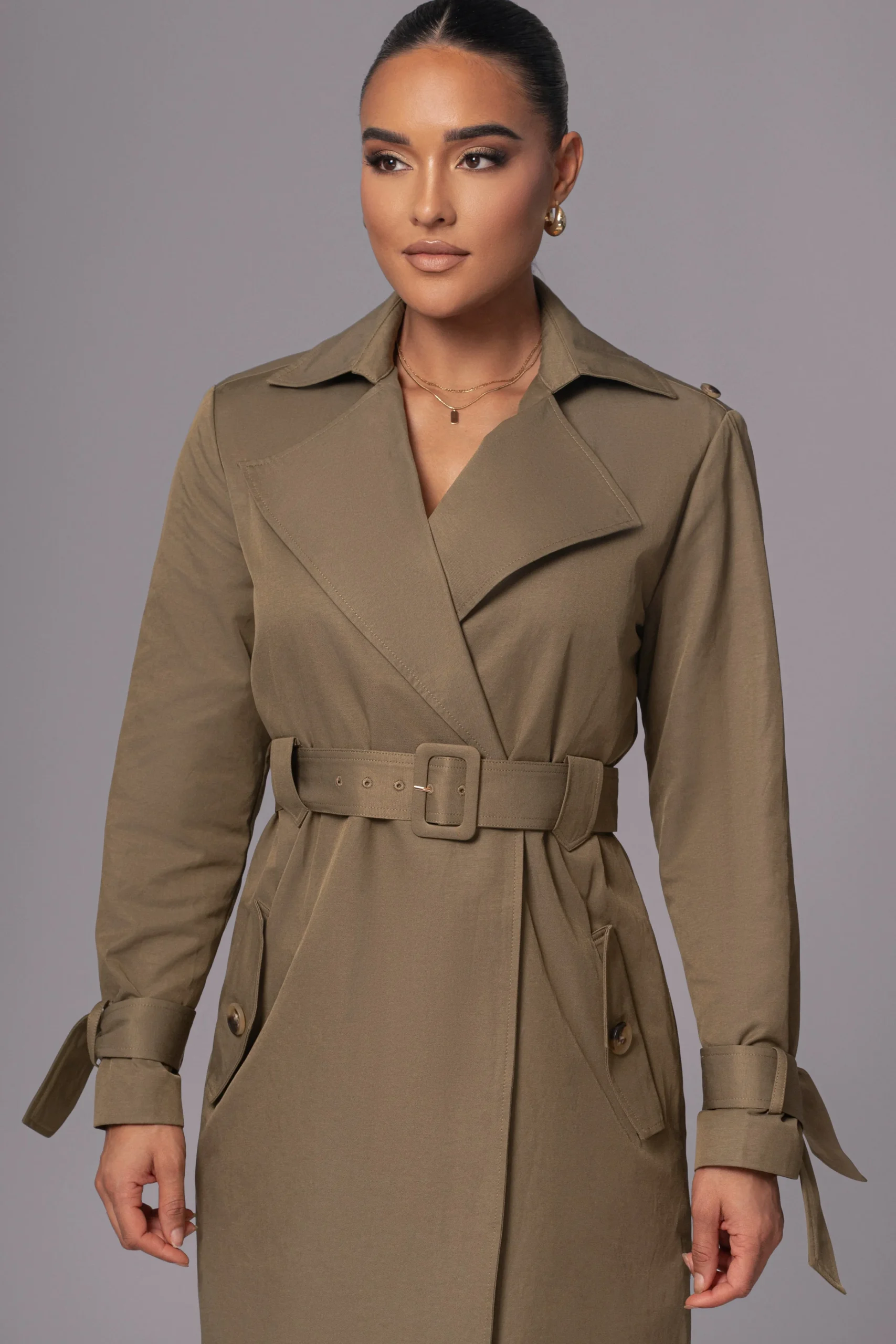olive_the_classic_trench__5.webp JLUXLABEL Olive The Classic Trench Coat