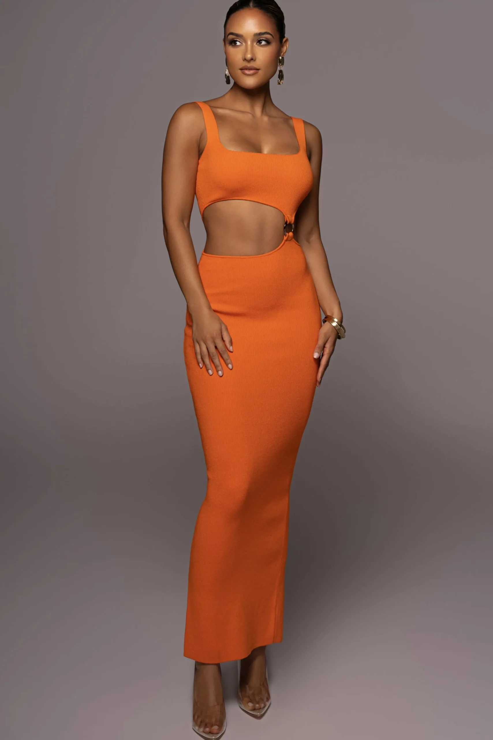 orange_time_after_time_dr_3.webp JLUXLABEL Orange Time After Time Dress