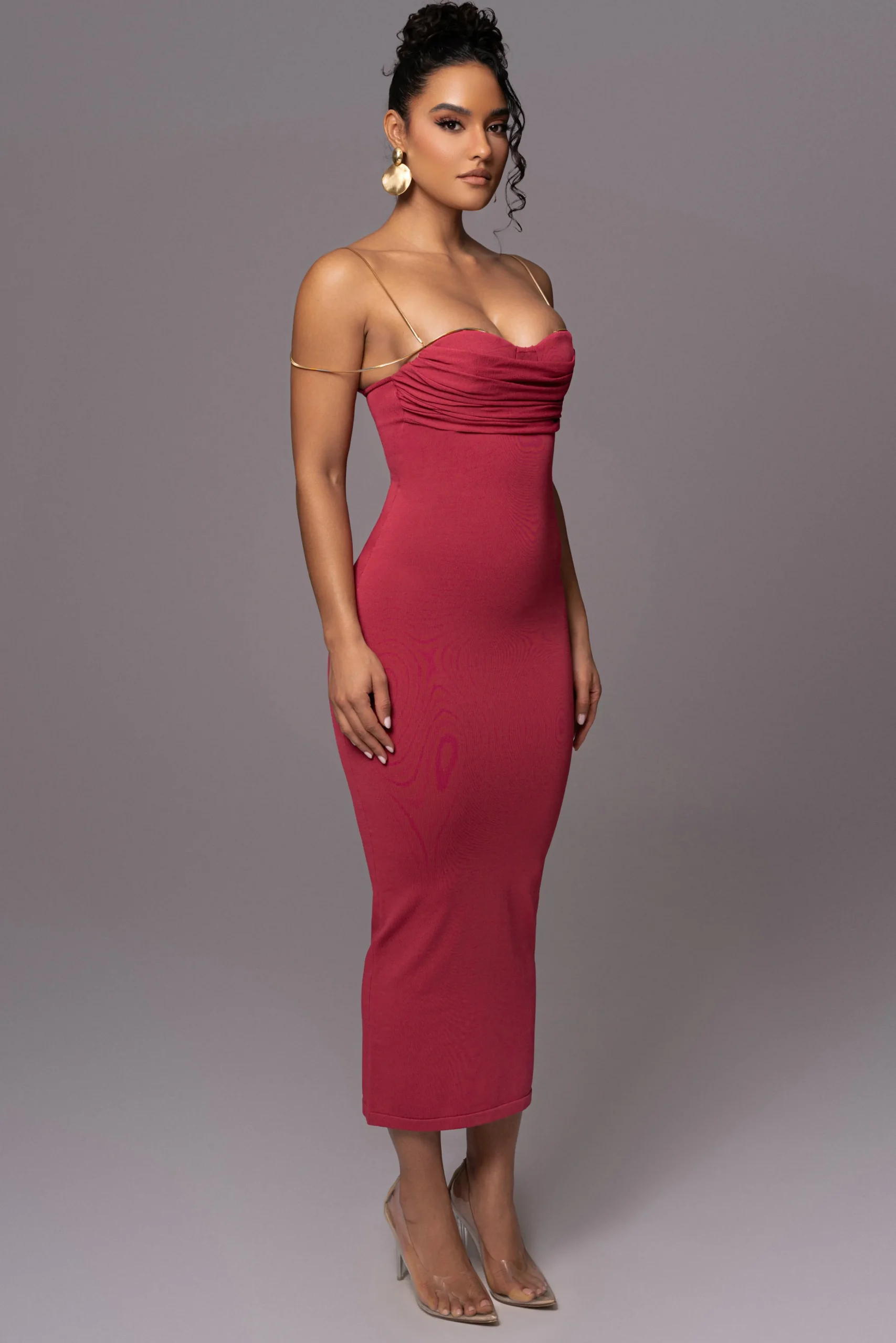 pink_la_lune_drape_midi_d_10.webp JLUXLABEL Pink La Lune Drape Midi Dress