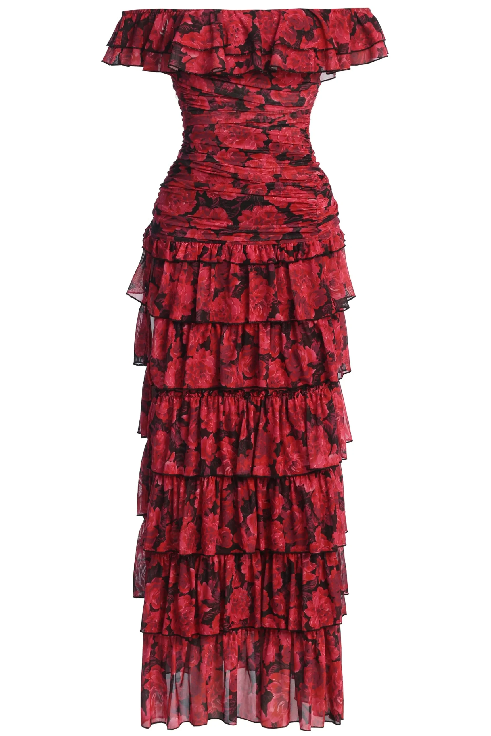 pink_power_mesh_passion_t_1.webp JLUXLABEL Pink Power Mesh Passion Tier Dress