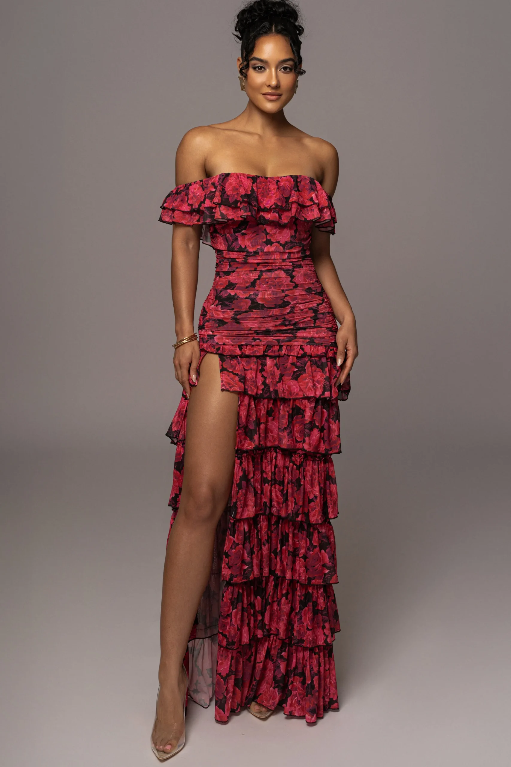 pink_power_mesh_passion_t_3.webp JLUXLABEL Pink Power Mesh Passion Tier Dress