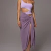 JLUXLABEL Purple Day Dreams Sarong