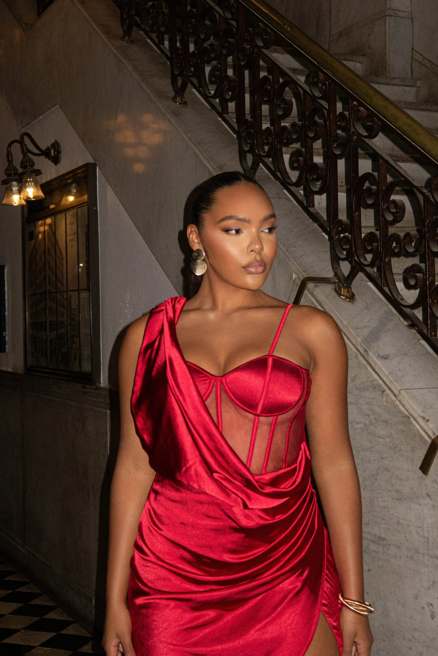 red_anastacia_drape_maxi__3.webp JLUXLABEL Red Anastacia Drape Maxi Dress