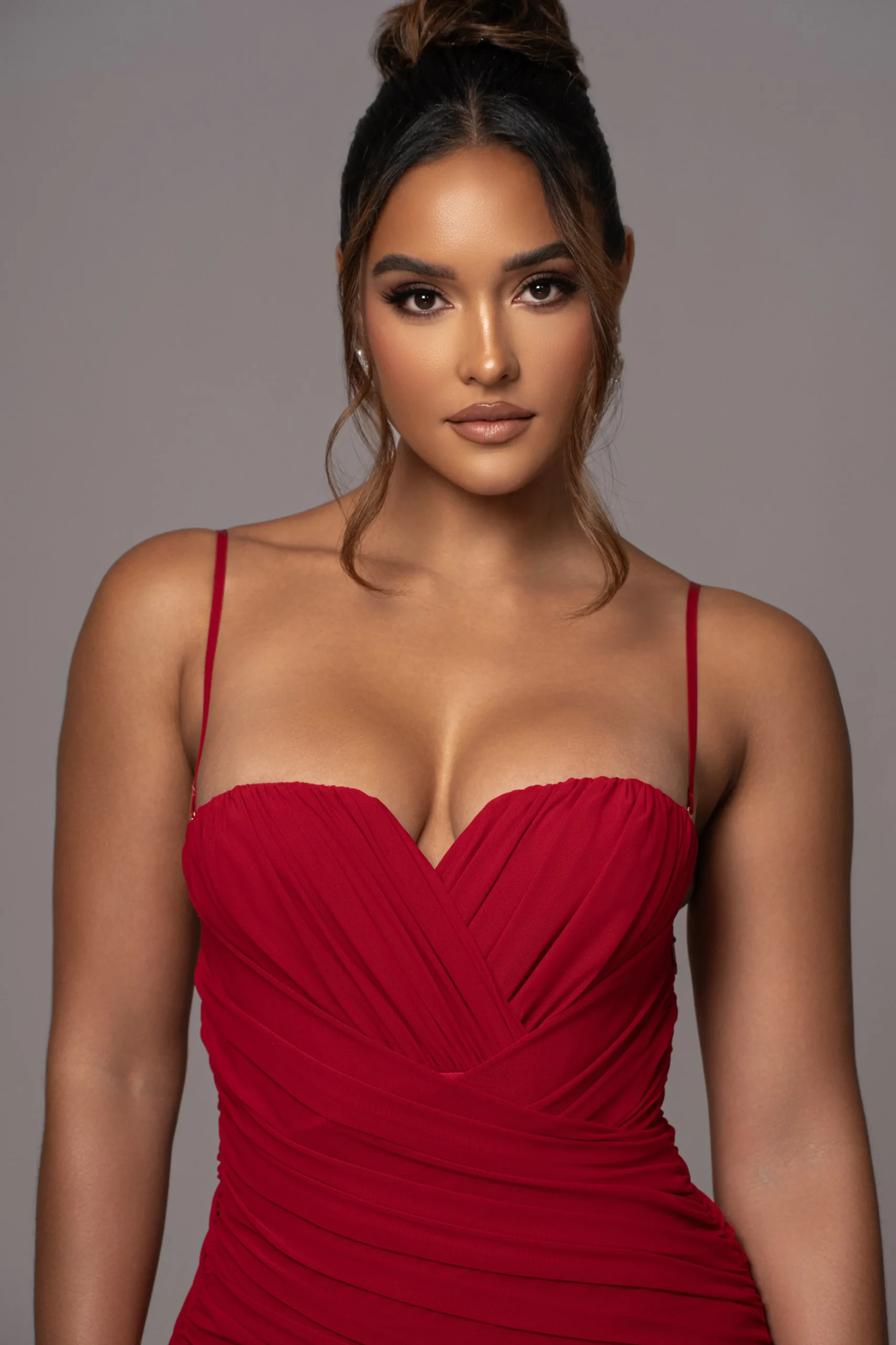 red_arcadia_mesh_midi_dre_7.webp JLUXLABEL Red Arcadia Mesh Midi Dress