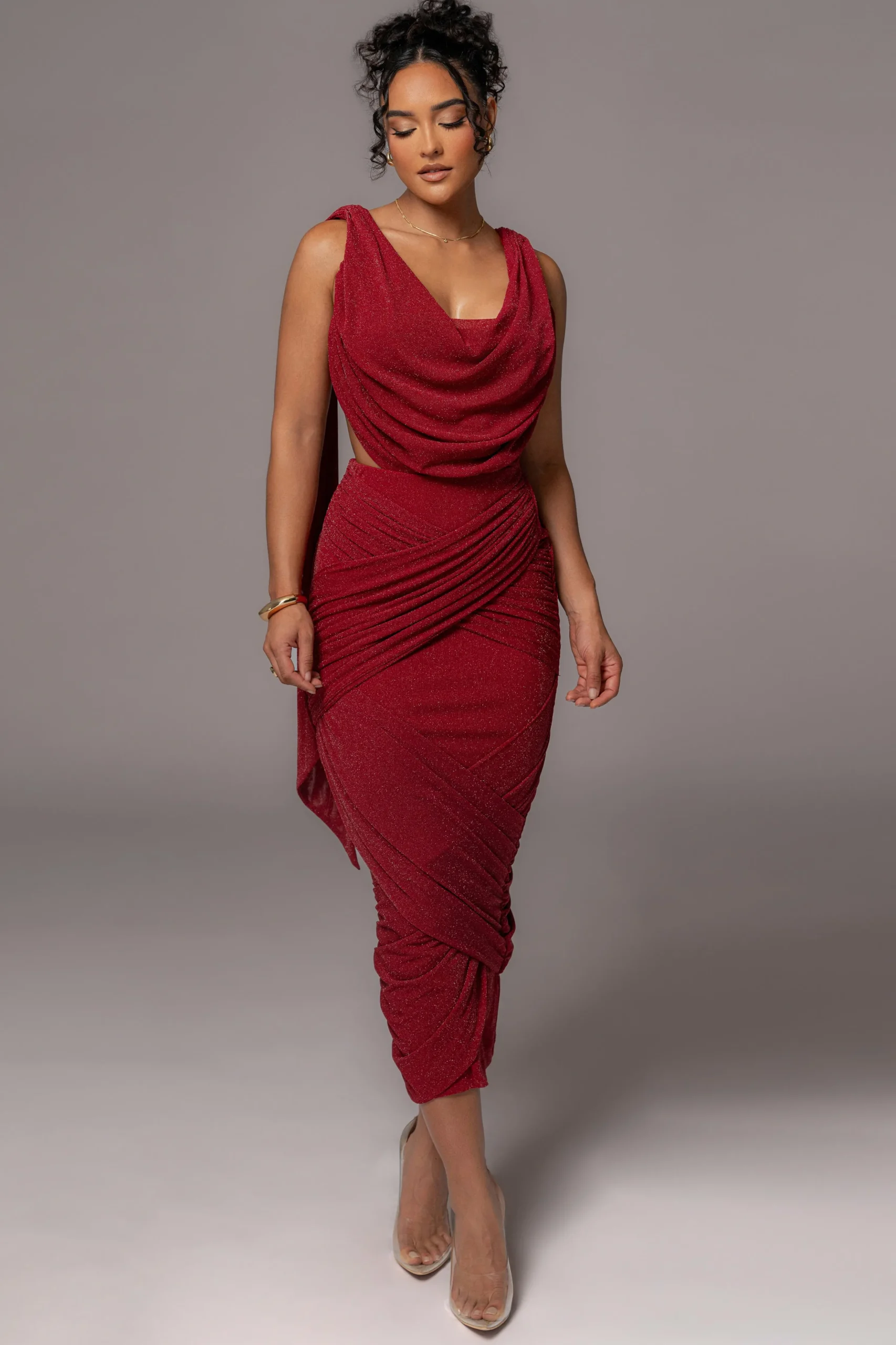 red_divine_drape_skirt_se_11.webp JLUXLABEL Red Divine Drape Skirt Set