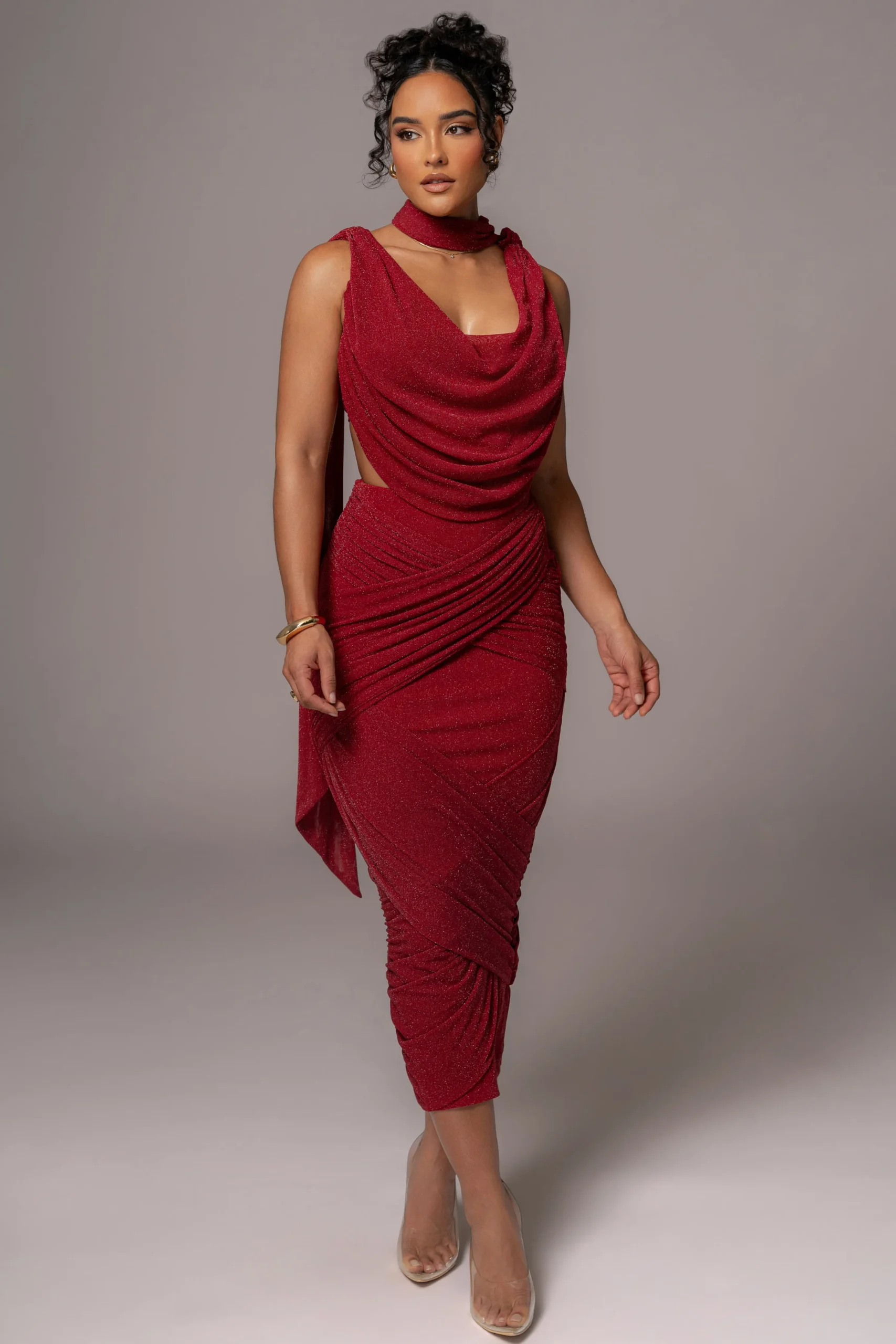 red_divine_drape_skirt_se_6.webp JLUXLABEL Red Divine Drape Skirt Set