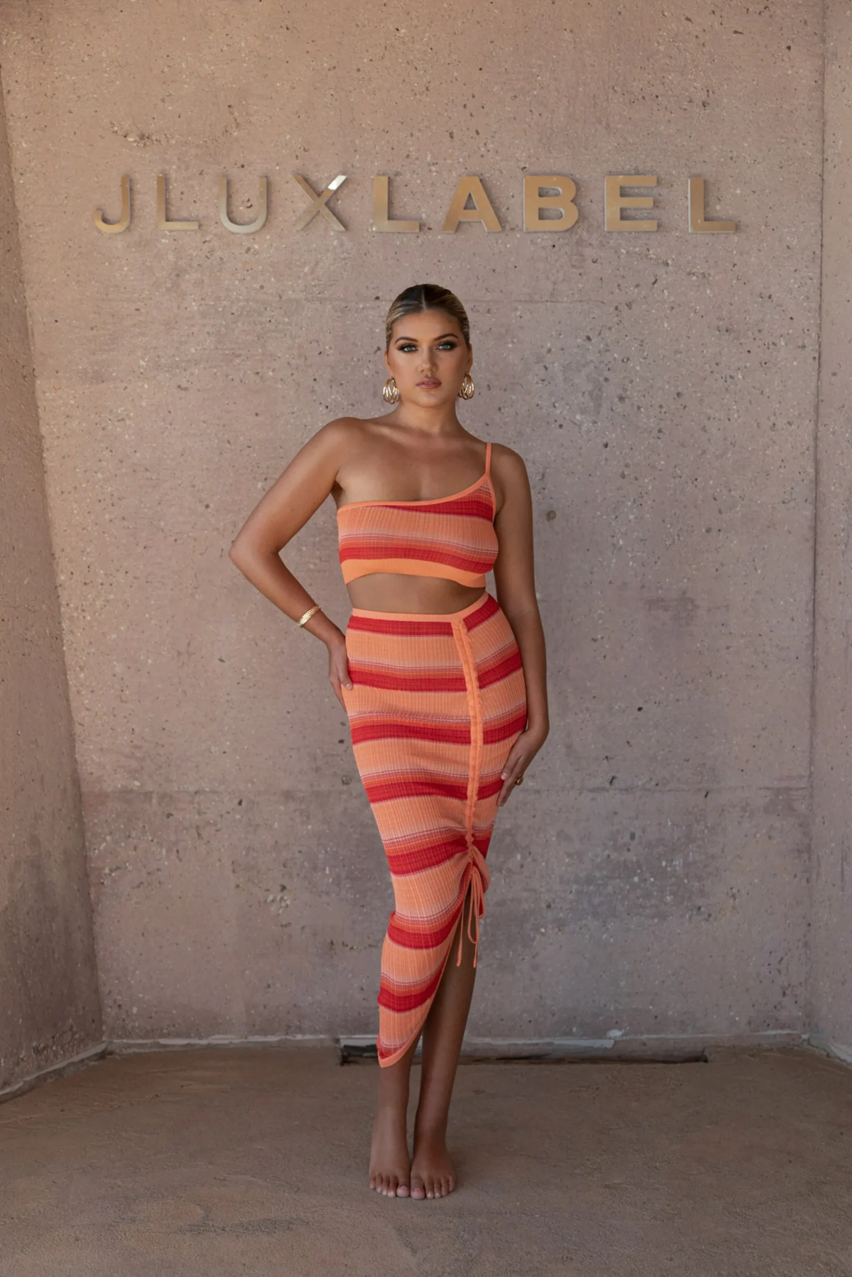 red_good_times_crop_top_5.webp JLUXLABEL Red Good Times Crop Top