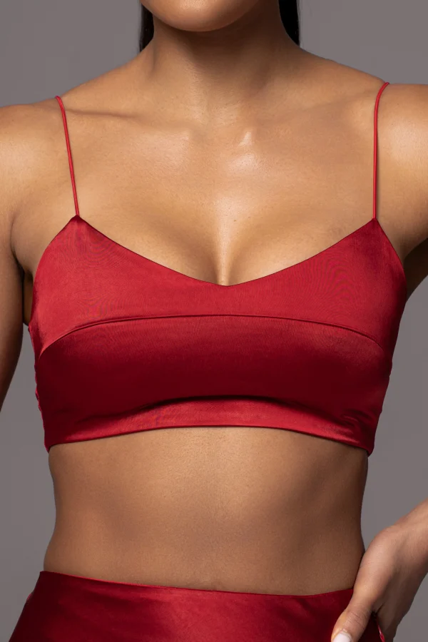 JLUXLABEL Red Isella 2-Piece Skirt Set