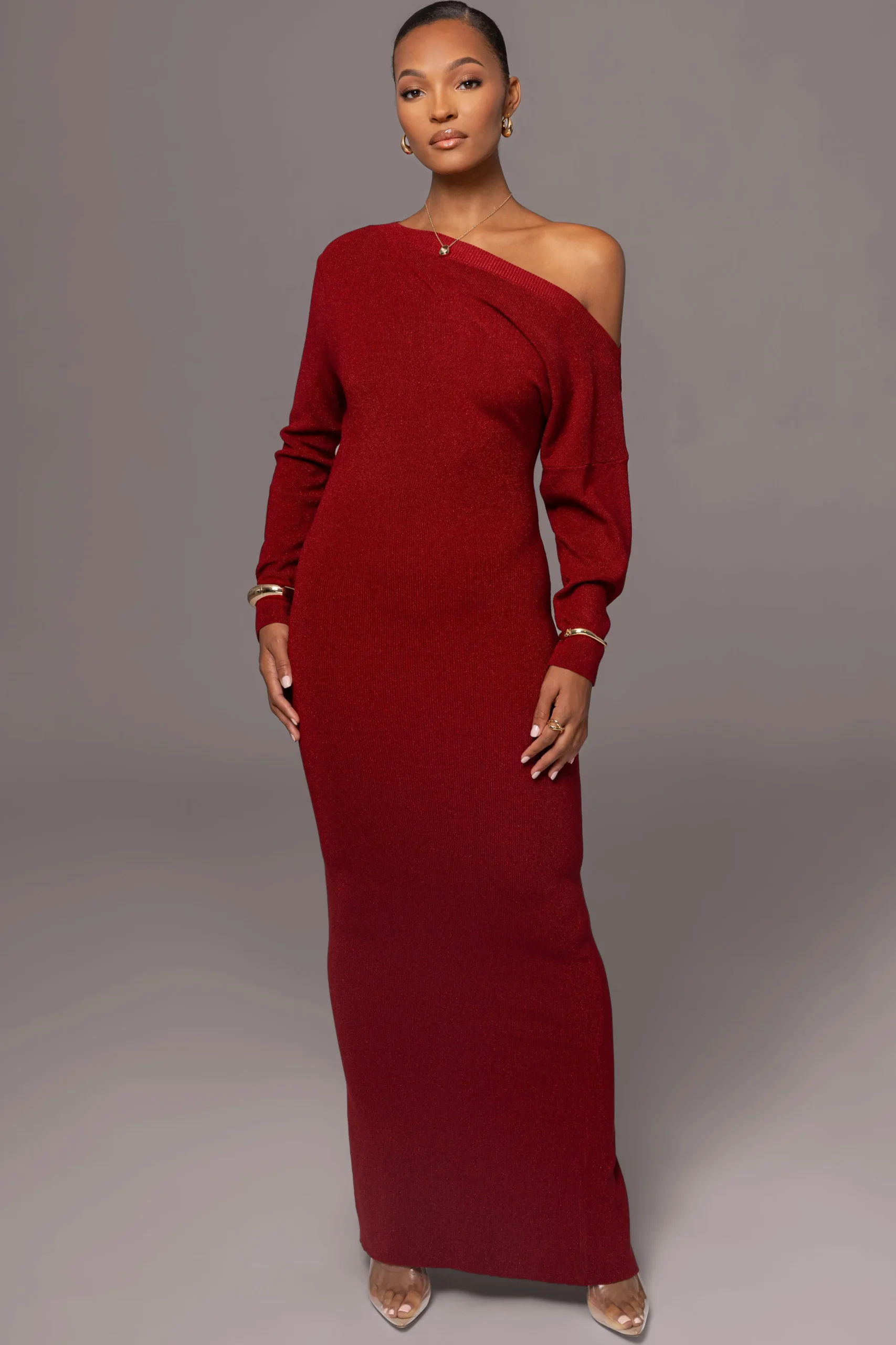 red_night_shimmers_asymme_0.webp JLUXLABEL Red Night Shimmers Asymmetrical Maxi Dress