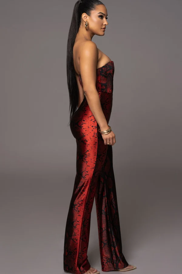 JLUXLABEL Red Stay the Night Corset